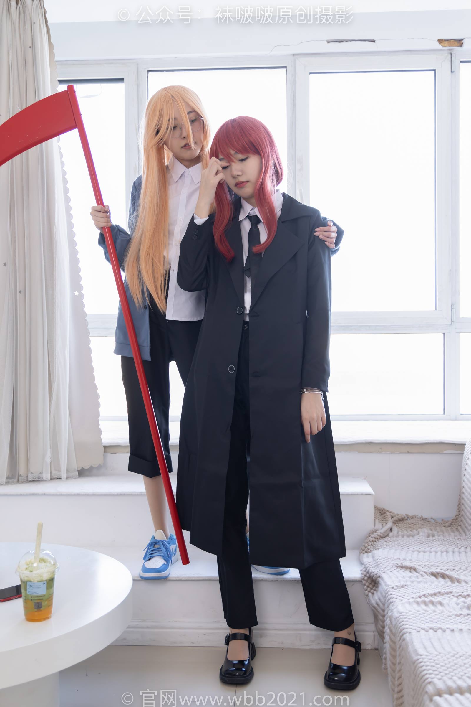 图片[65]-[BoBoSocks袜啵啵]NO.302 小甜豆稚予-三双皮鞋、板鞋、黑丝、两双肉丝、裤里丝[140P] – 速更版-美库