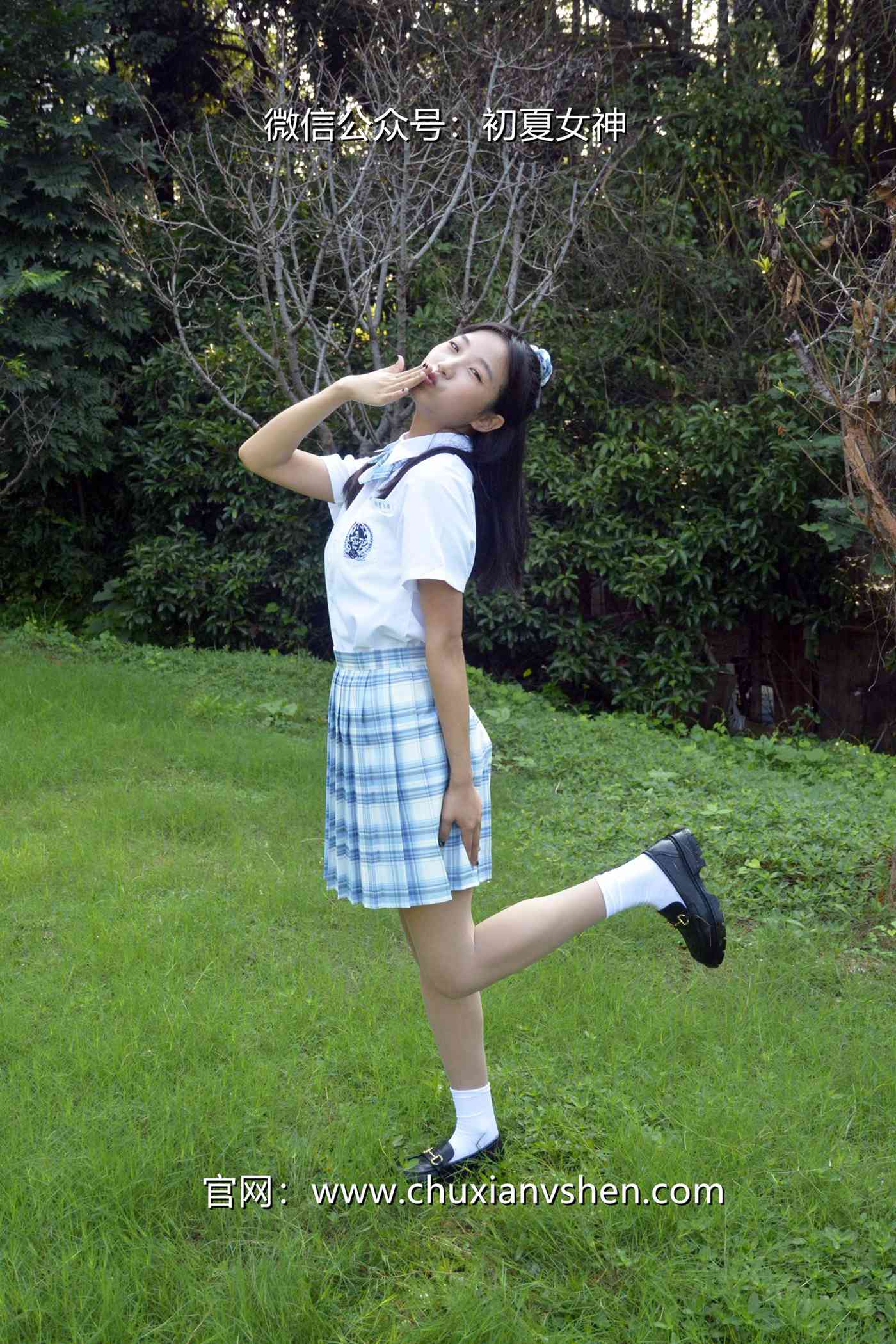 图片[88]-初夏女神 NO.081 点点 我的JK装[140P] – 速更版-美库