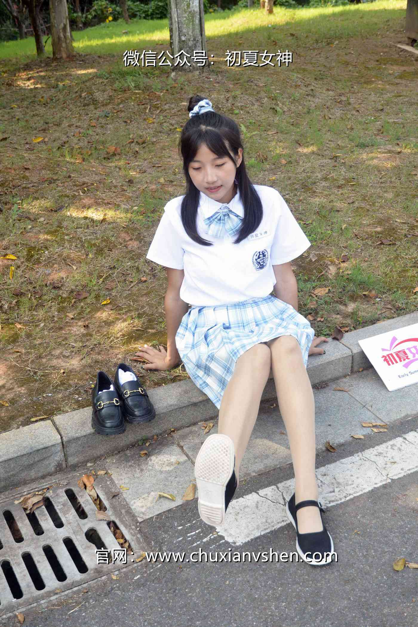 图片[91]-初夏女神 NO.081 点点 我的JK装[140P] – 速更版-美库