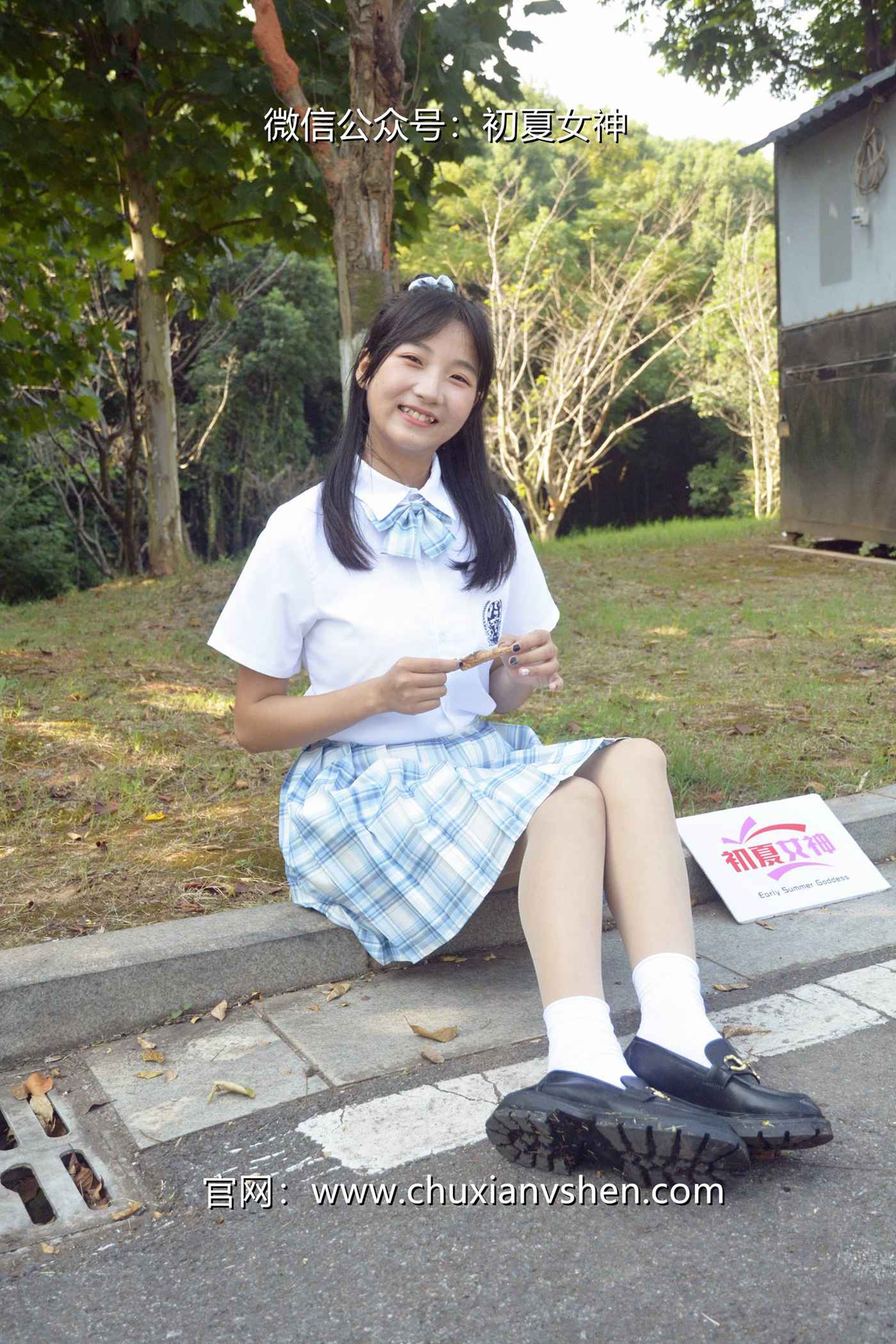 图片[94]-初夏女神 NO.081 点点 我的JK装[140P] – 速更版-美库