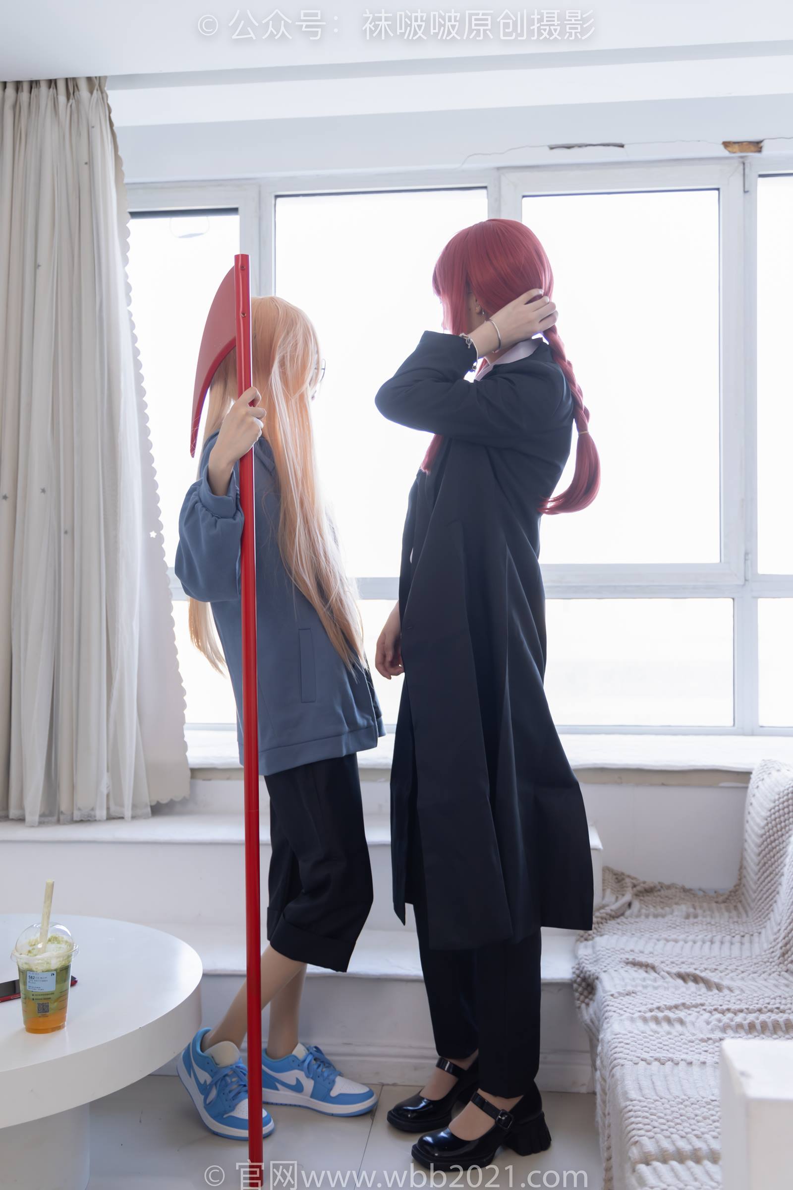 图片[73]-[BoBoSocks袜啵啵]NO.302 小甜豆稚予-三双皮鞋、板鞋、黑丝、两双肉丝、裤里丝[140P] – 速更版-美库