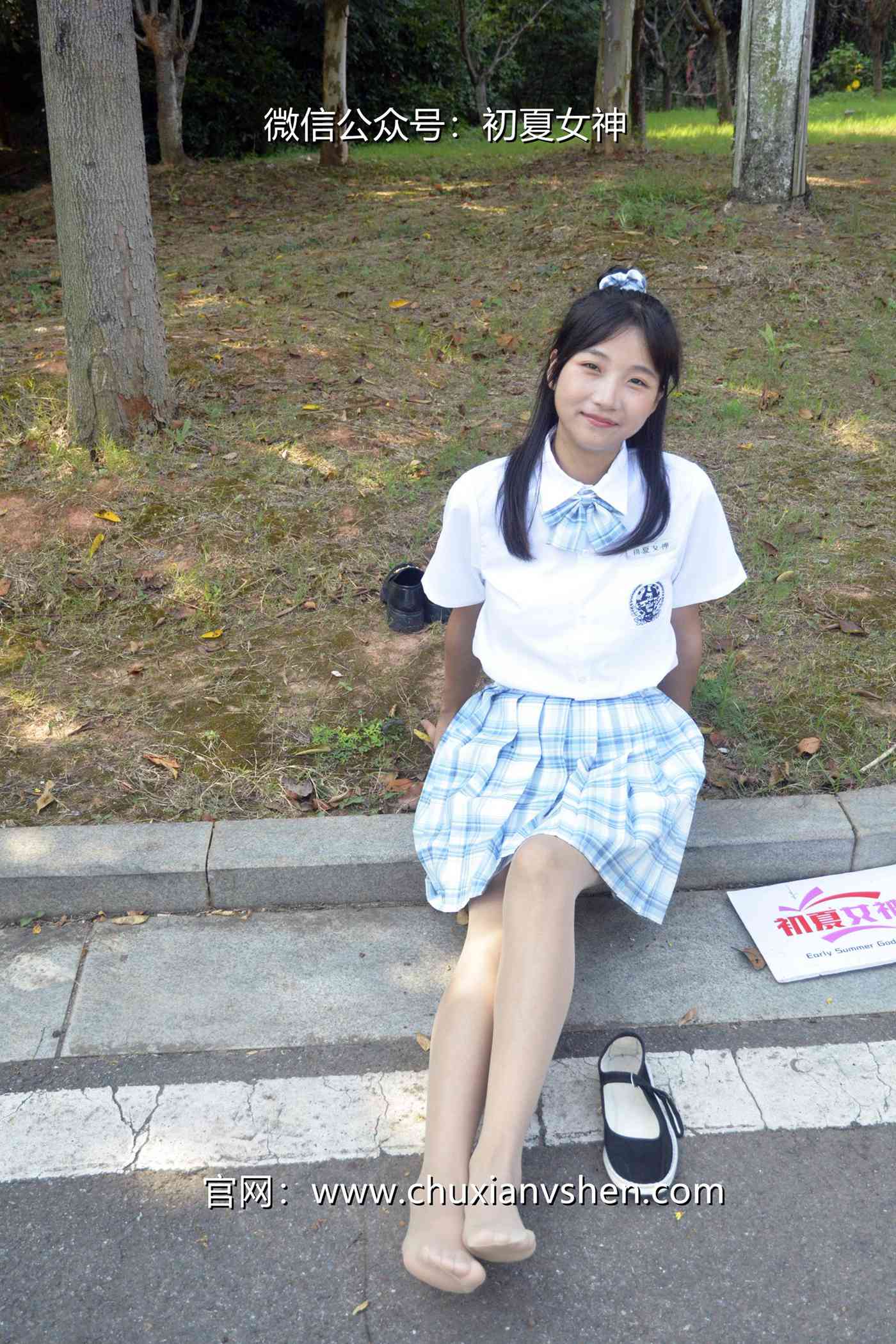 图片[97]-初夏女神 NO.081 点点 我的JK装[140P] – 速更版-美库