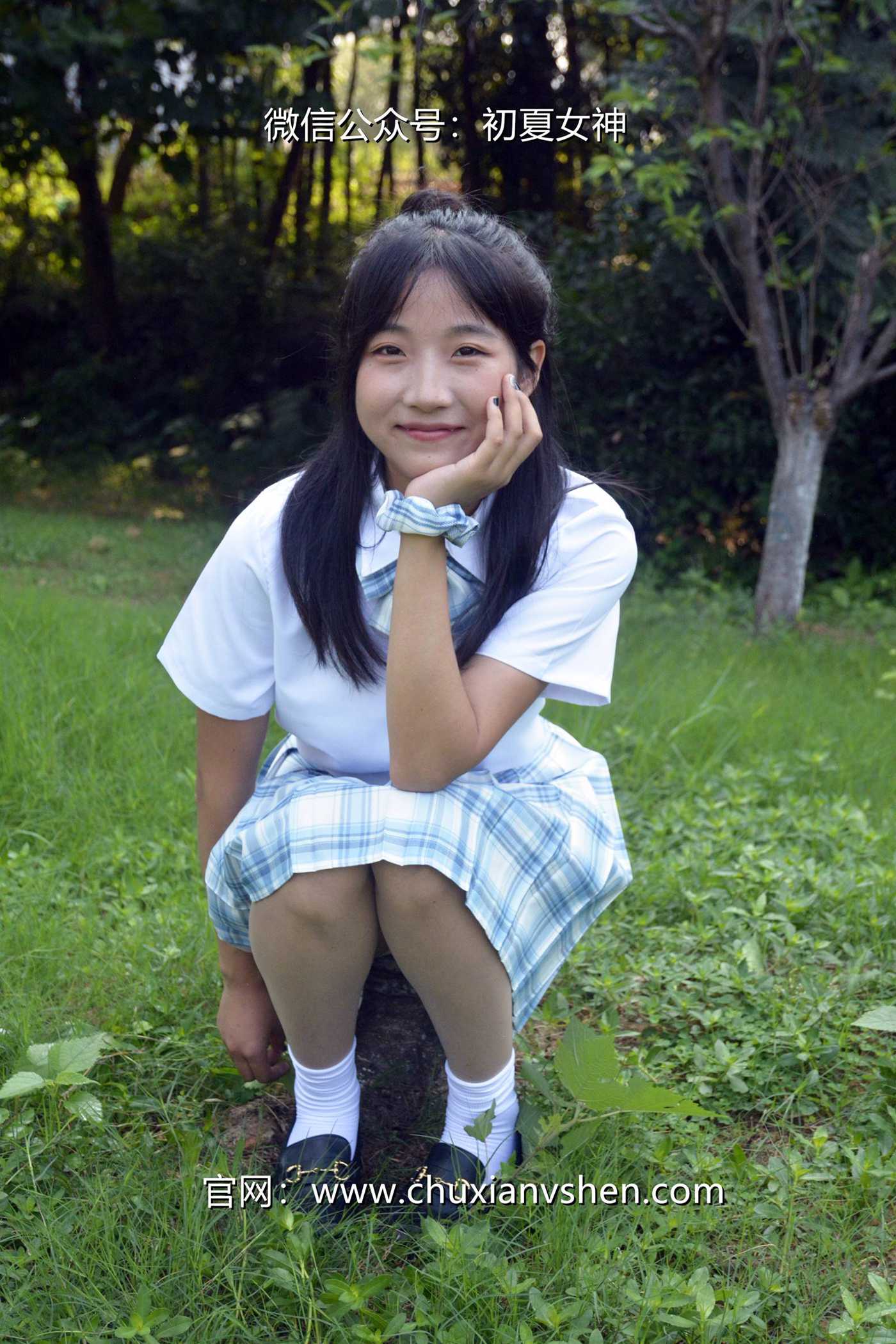 图片[99]-初夏女神 NO.081 点点 我的JK装[140P] – 速更版-美库