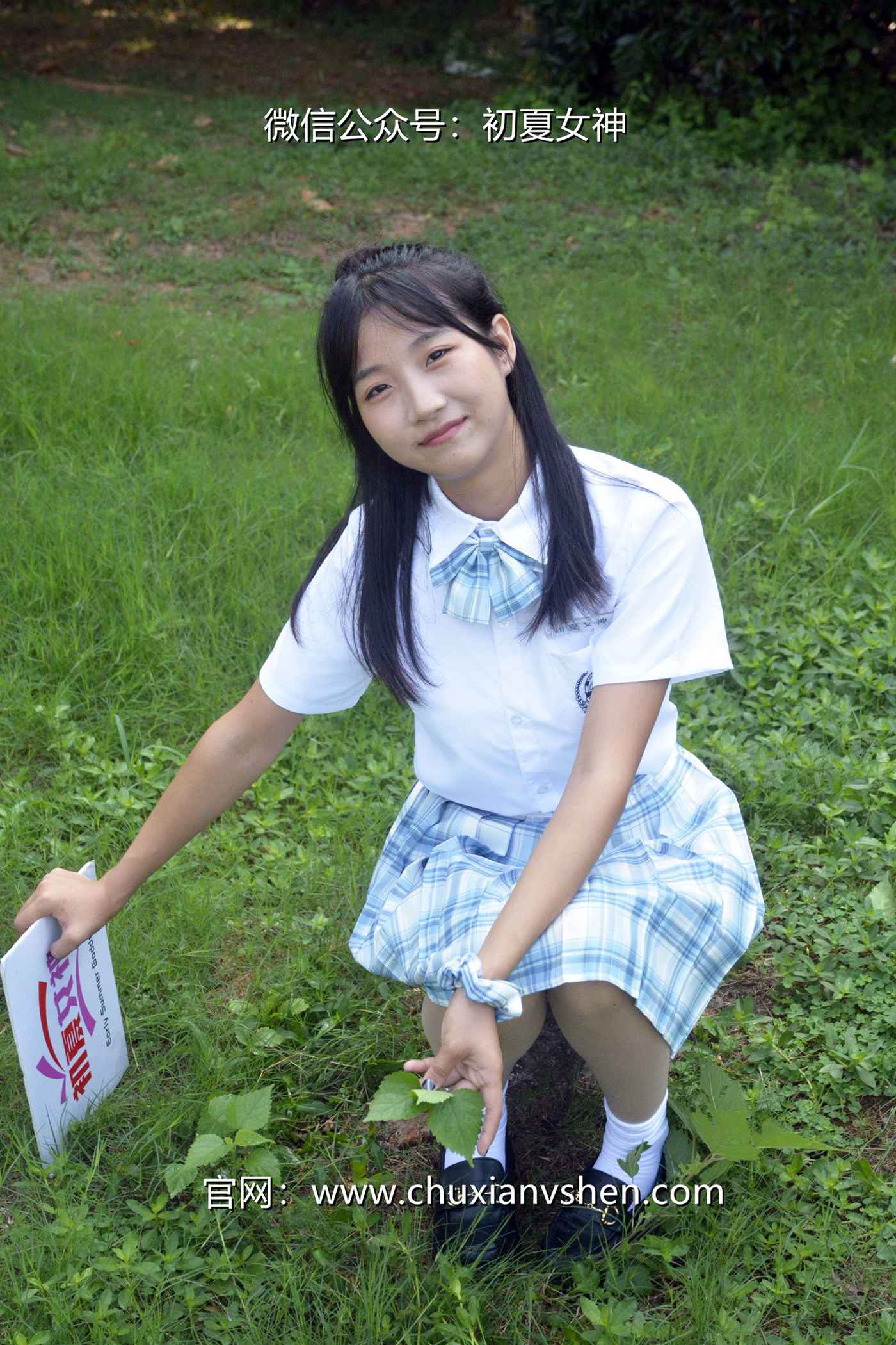 图片[106]-初夏女神 NO.081 点点 我的JK装[140P] – 速更版-美库