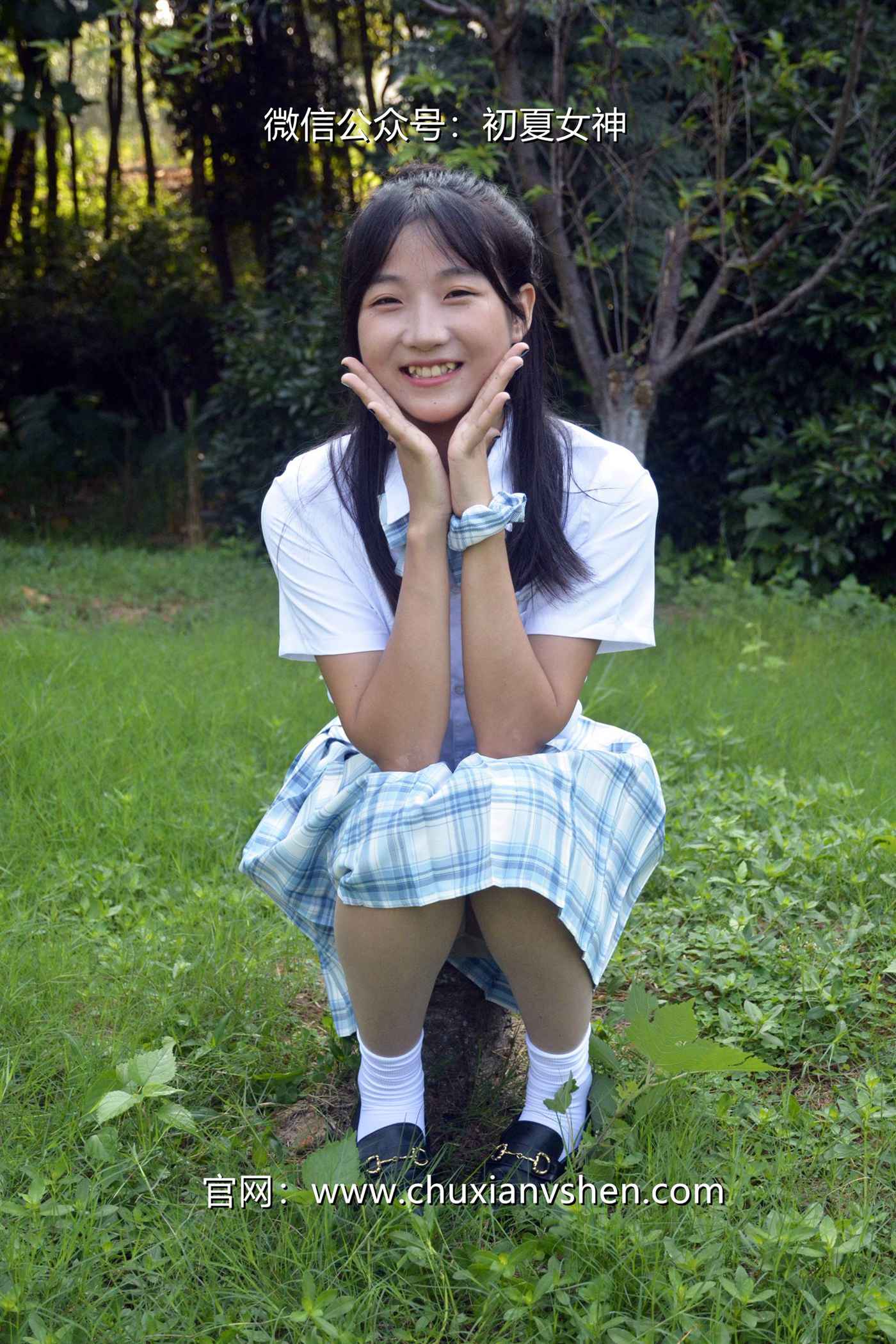 图片[109]-初夏女神 NO.081 点点 我的JK装[140P] – 速更版-美库