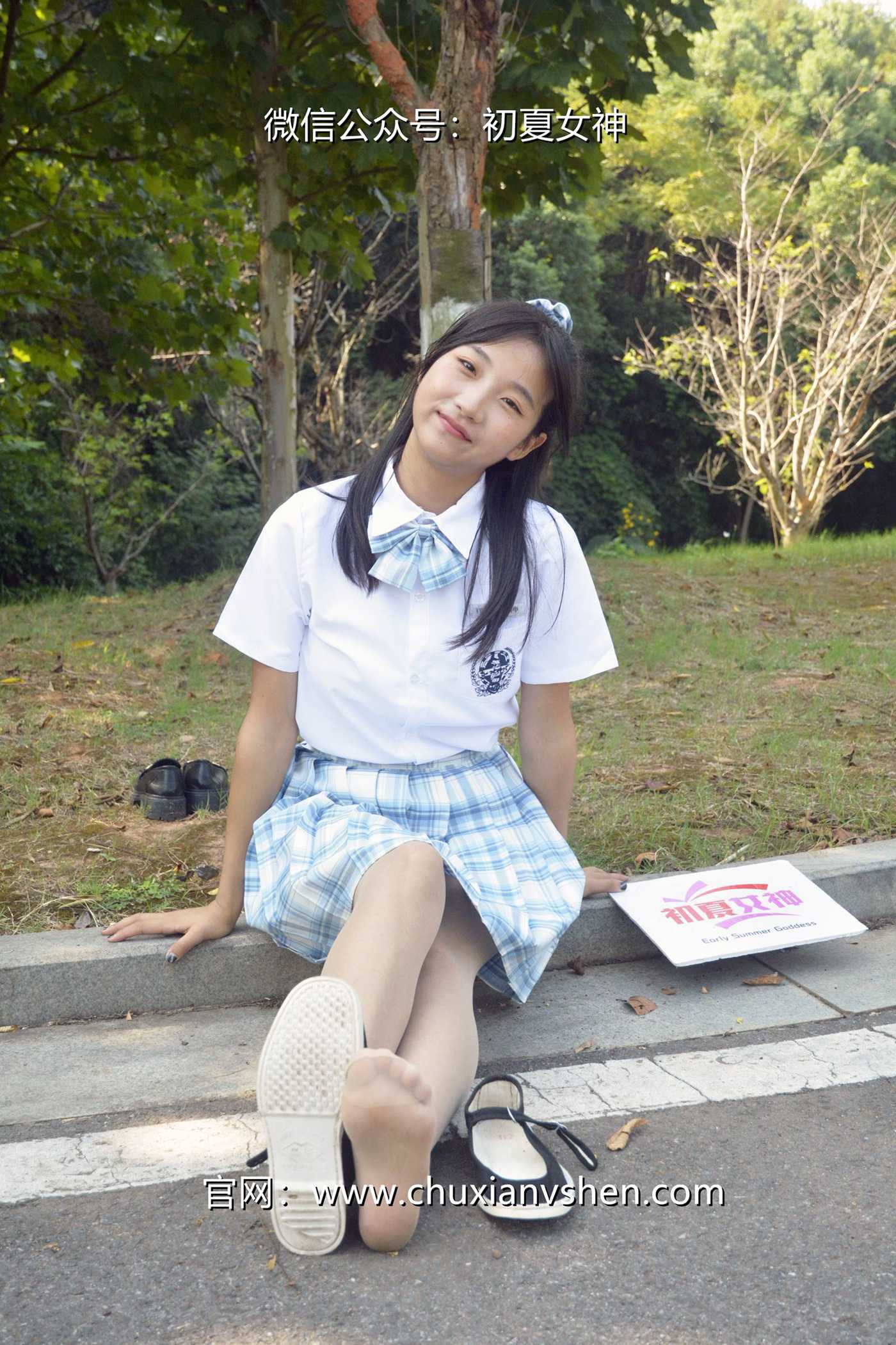 图片[141]-初夏女神 NO.081 点点 我的JK装[140P] – 速更版-美库