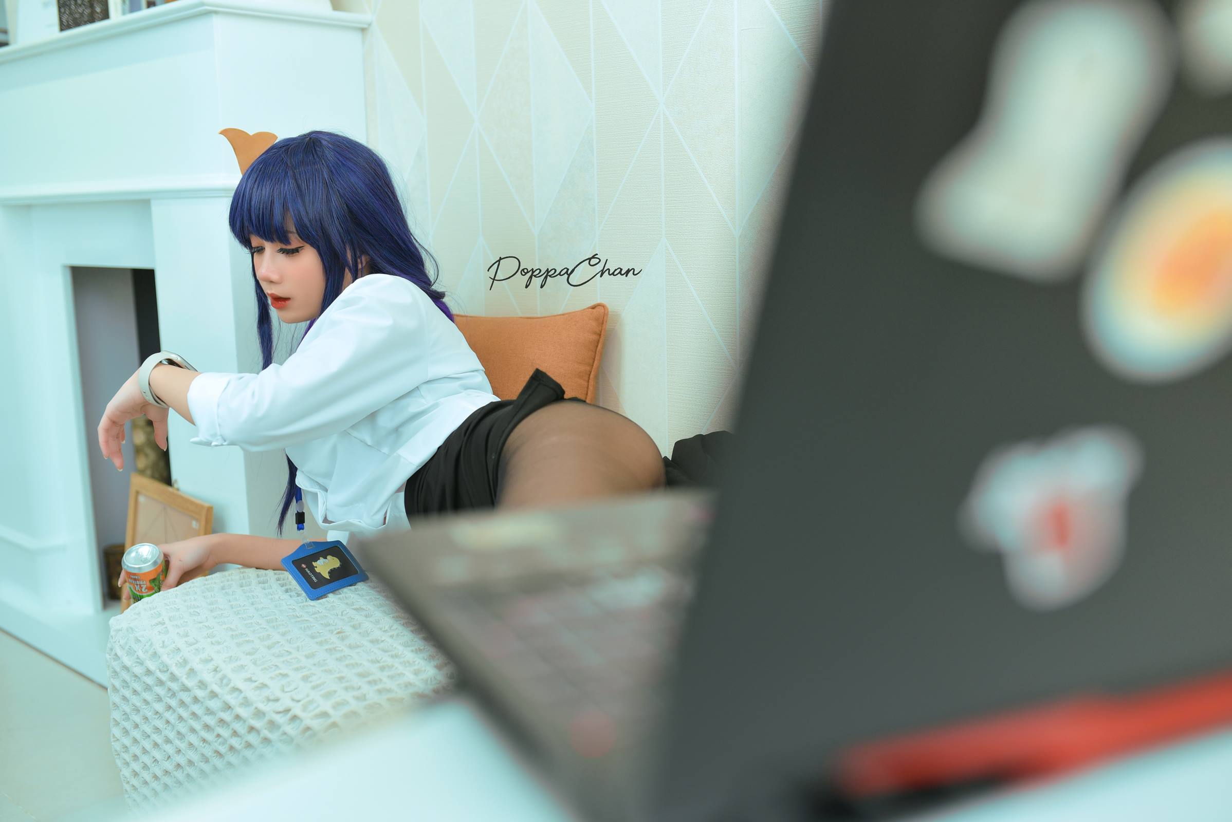 图片[10]-PoppaChan – Raiden Shogun Officer[11P] – 速更版-美库