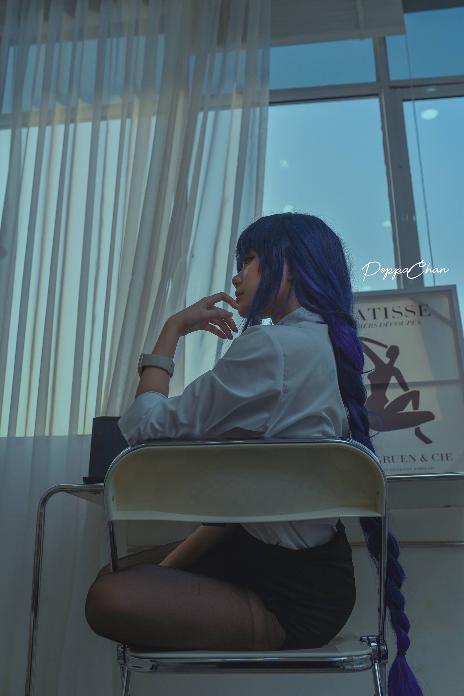 图片[11]-PoppaChan – Raiden Shogun Officer[11P] – 速更版-美库