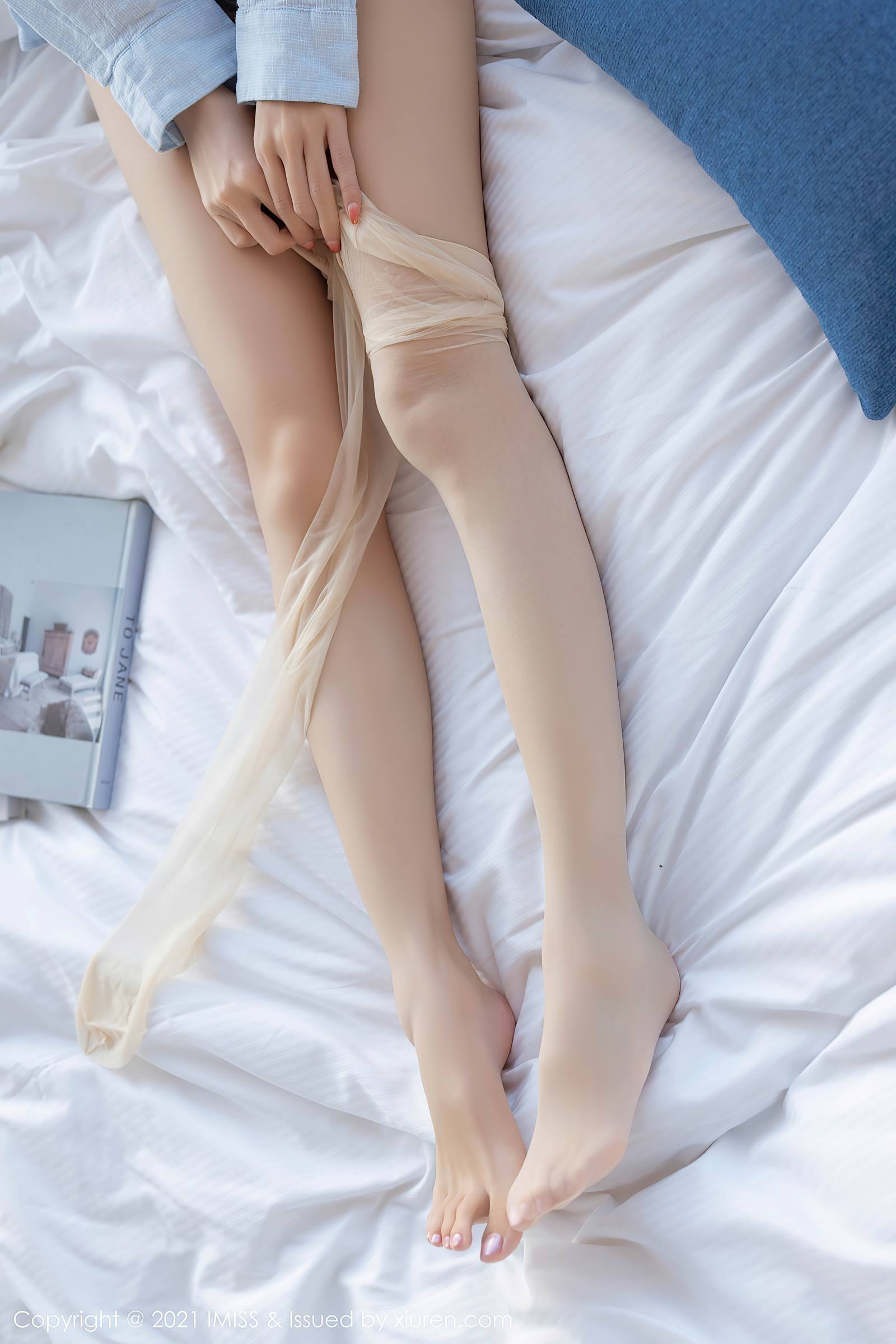 图片[11]-[IMiss爱蜜社]2023.11.20 VOL.759 泥鳅鳅 蓝色衬衫 [26+1P] – 速更版-美库