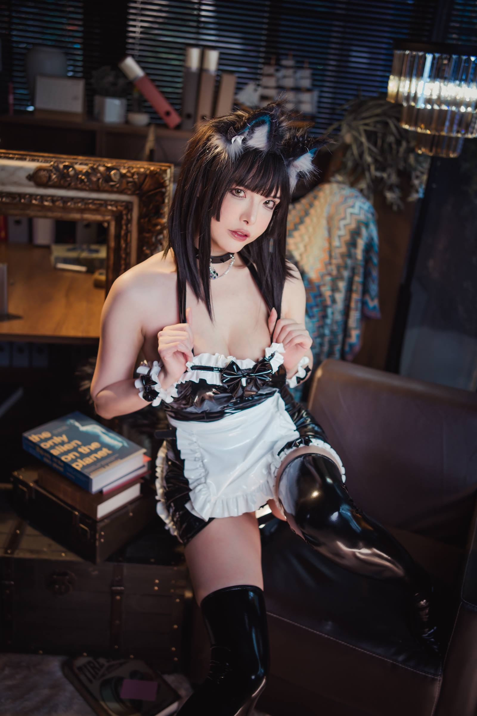 图片[18]-秋和柯基(夏小秋秋秋) – 猫女仆[21P] – 速更版-美库