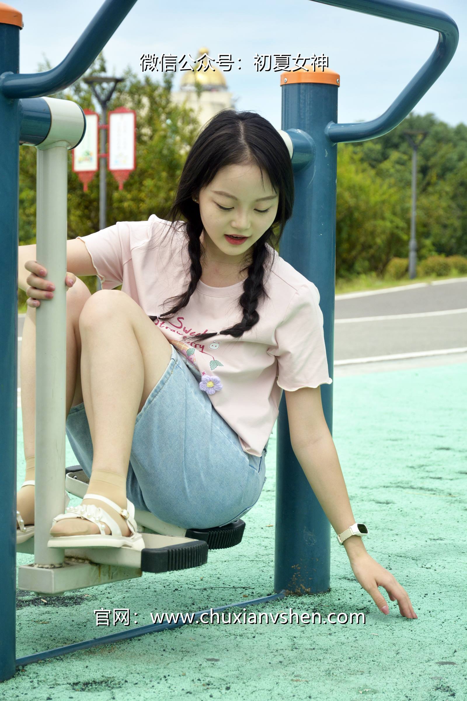 图片[30]-初夏女神 NO.084 双双 回到童年[121P] – 速更版-美库