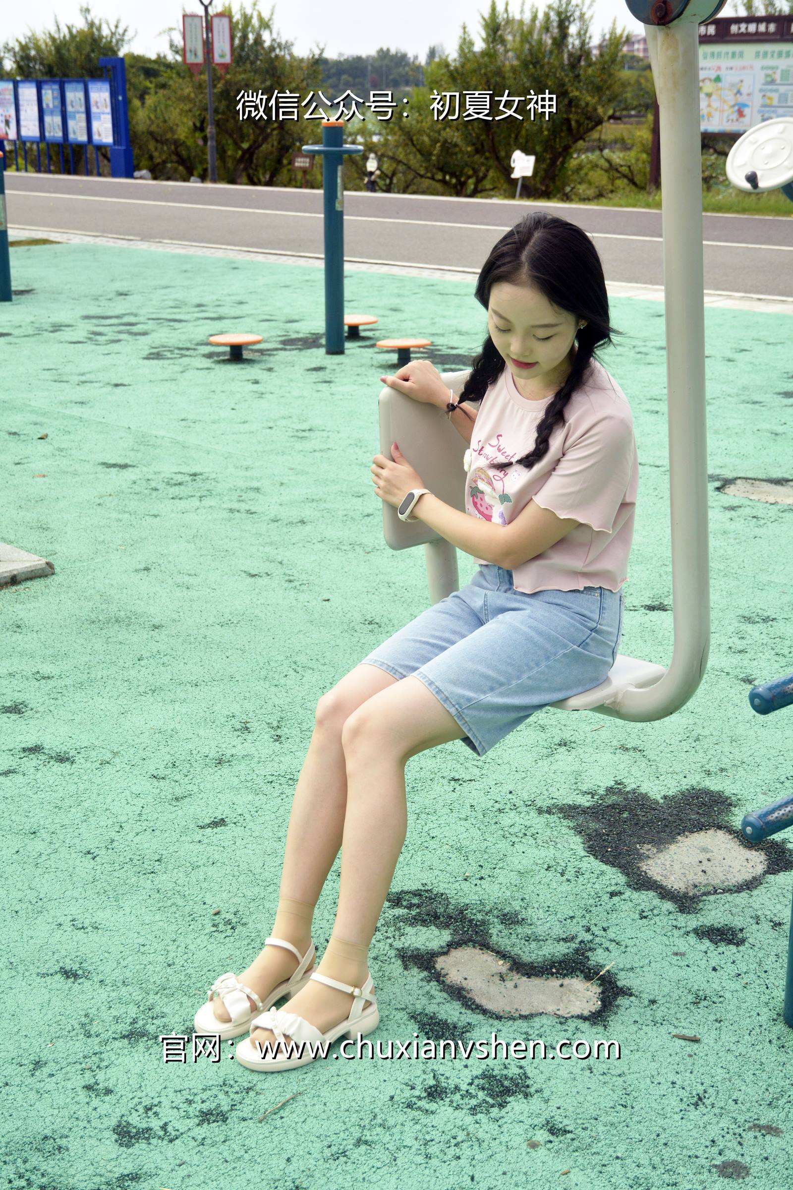 图片[123]-初夏女神 NO.084 双双 回到童年[121P] – 速更版-美库