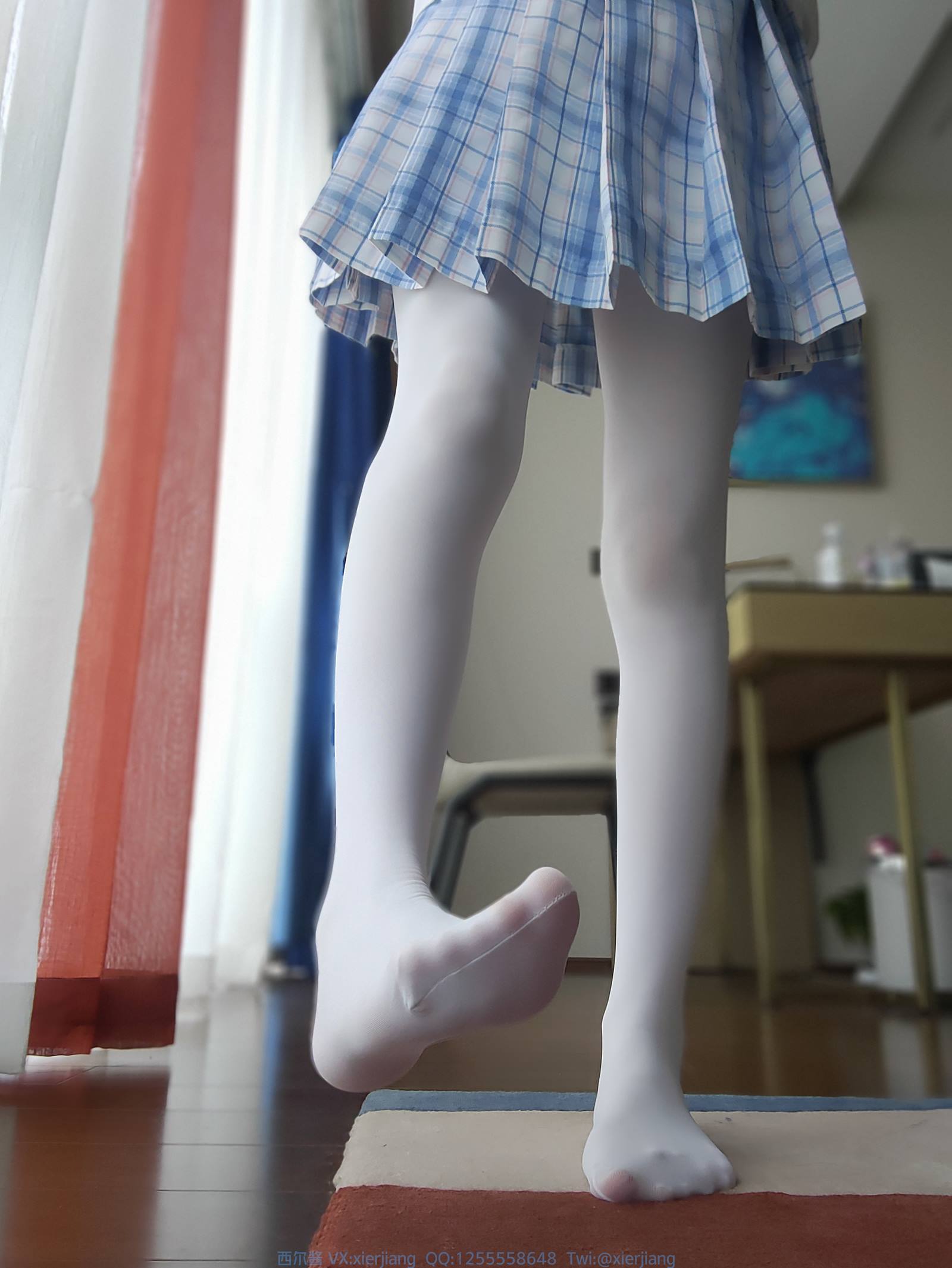 图片[13]-西尔酱 – 棉花糖白丝JK[37P] – 速更版-美库