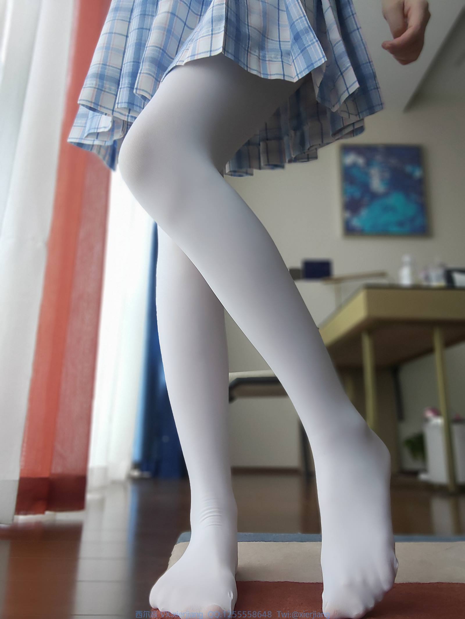 图片[14]-西尔酱 – 棉花糖白丝JK[37P] – 速更版-美库