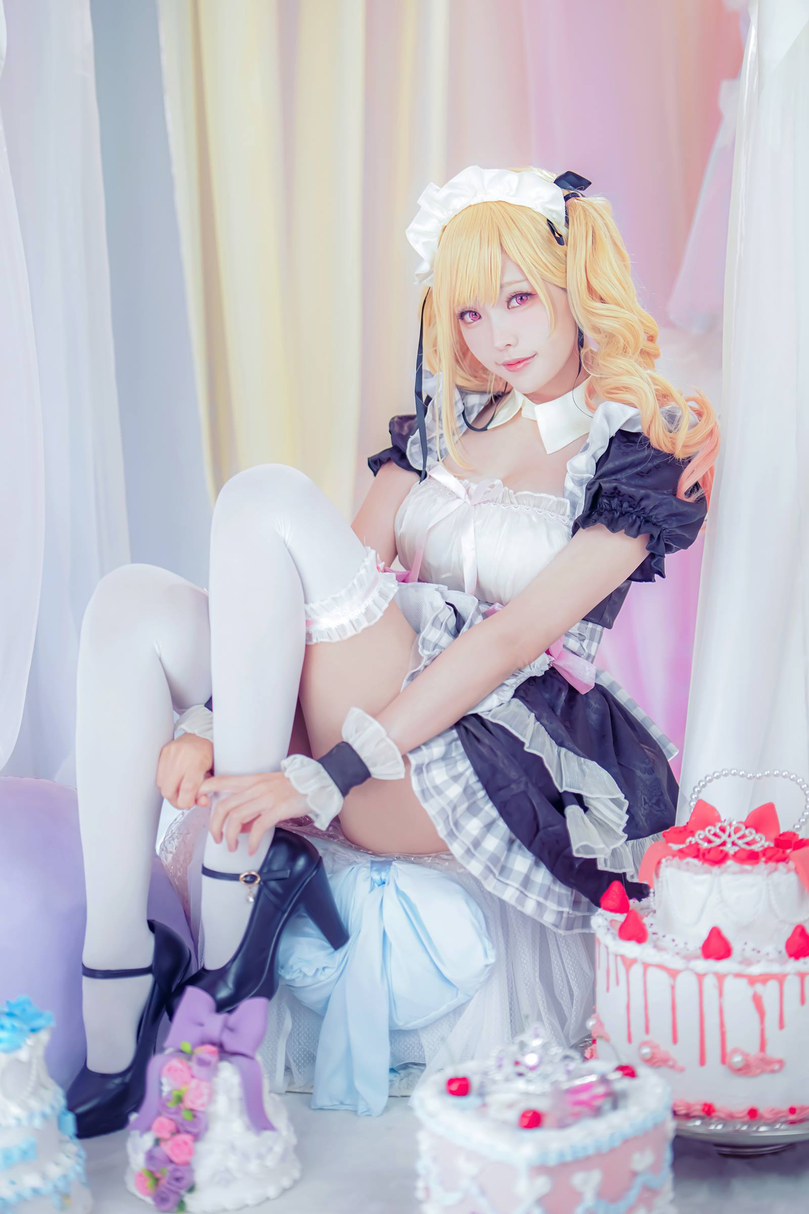 图片[13]-ElyEE子 Marin Kitagawa Maid[16P] – 速更版-美库