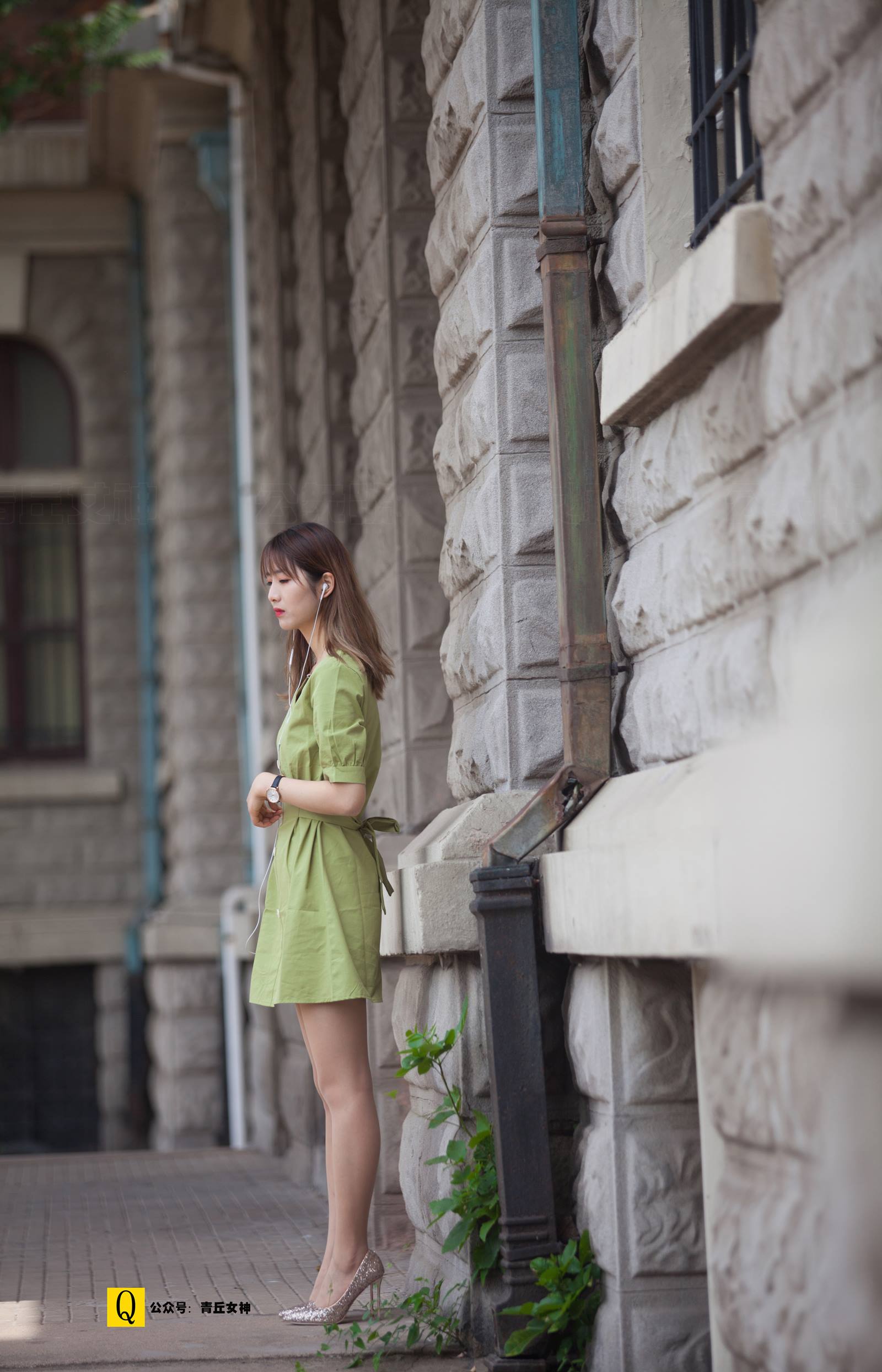 图片[35]-[青丘女神] 2019.07.16 NO.144 小诺 外院绿裙子 [114P] – 速更版-美库