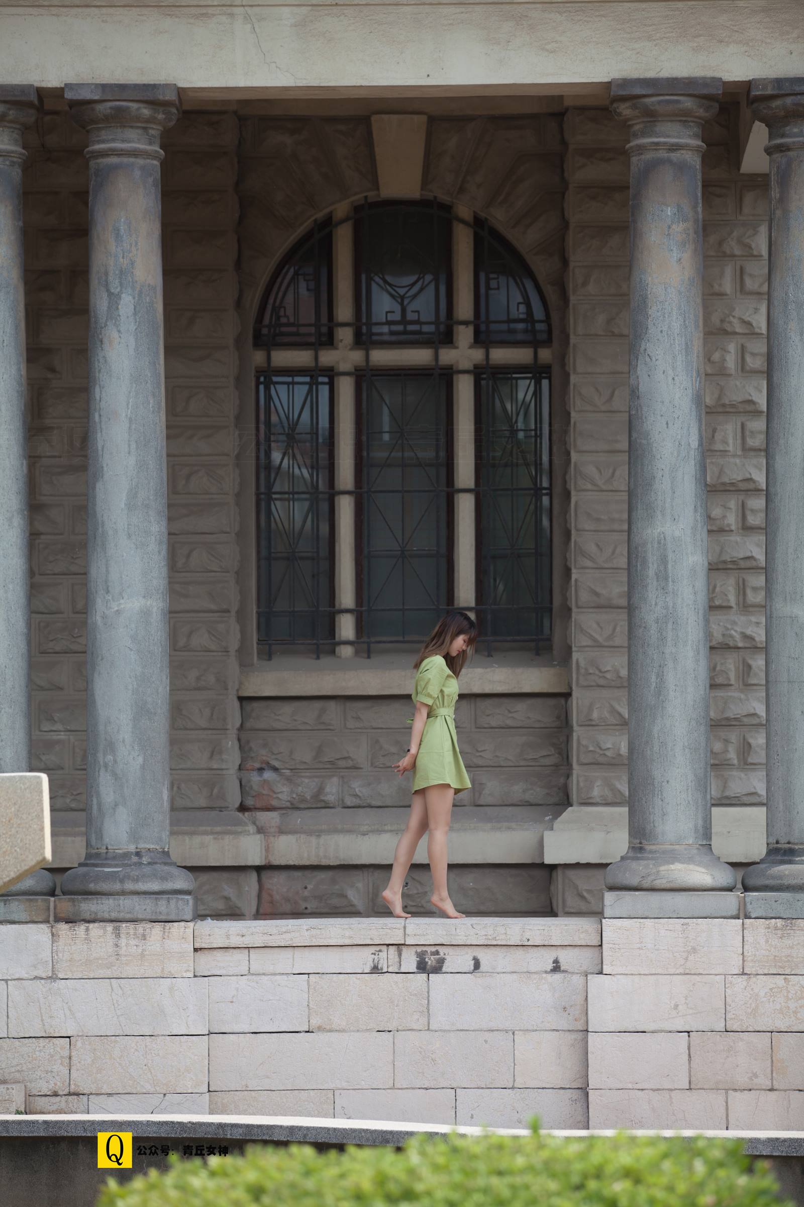 图片[67]-[青丘女神] 2019.07.16 NO.144 小诺 外院绿裙子 [114P] – 速更版-美库