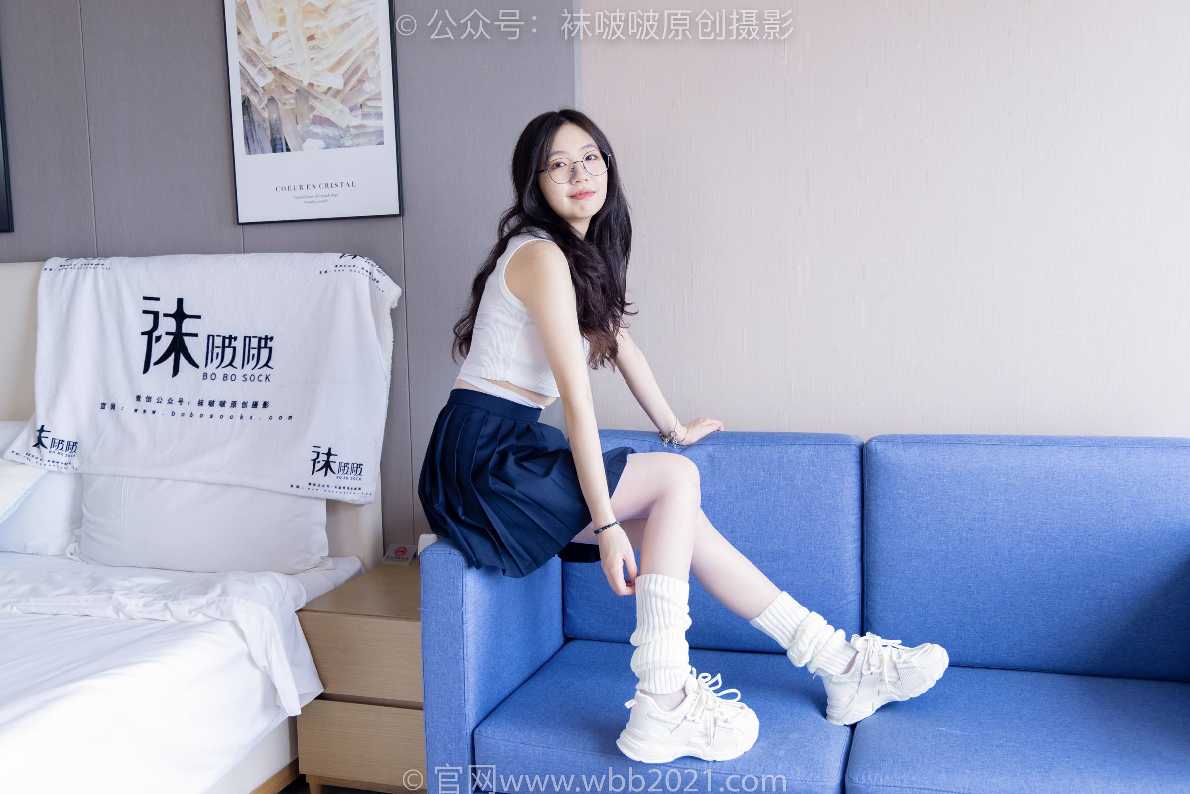 图片[11]-[BoBoSocks袜啵啵]NO.305 小甜豆-运动鞋、人字拖、袜套、油亮白丝[140P] – 速更版-美库