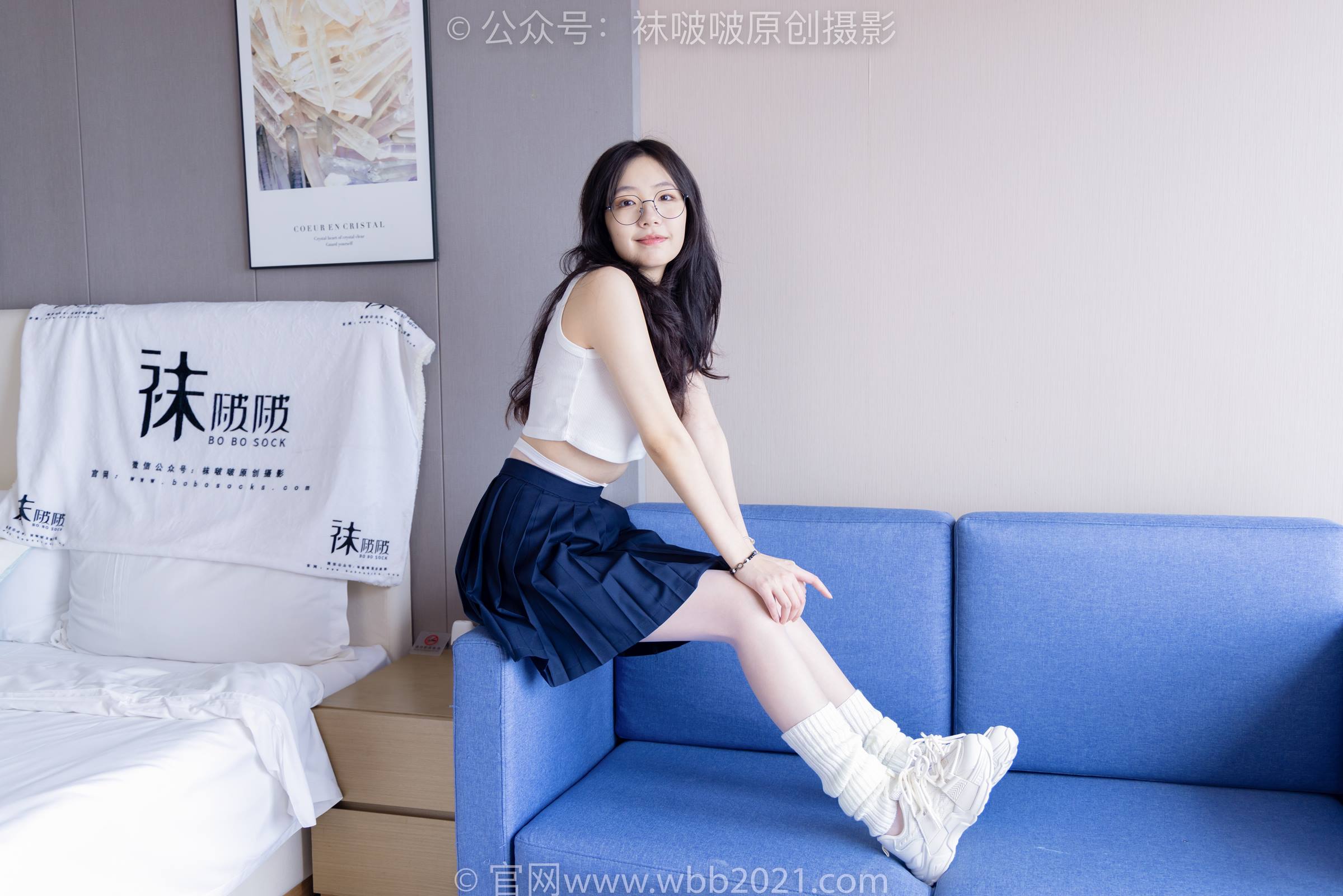 图片[12]-[BoBoSocks袜啵啵]NO.305 小甜豆-运动鞋、人字拖、袜套、油亮白丝[140P] – 速更版-美库