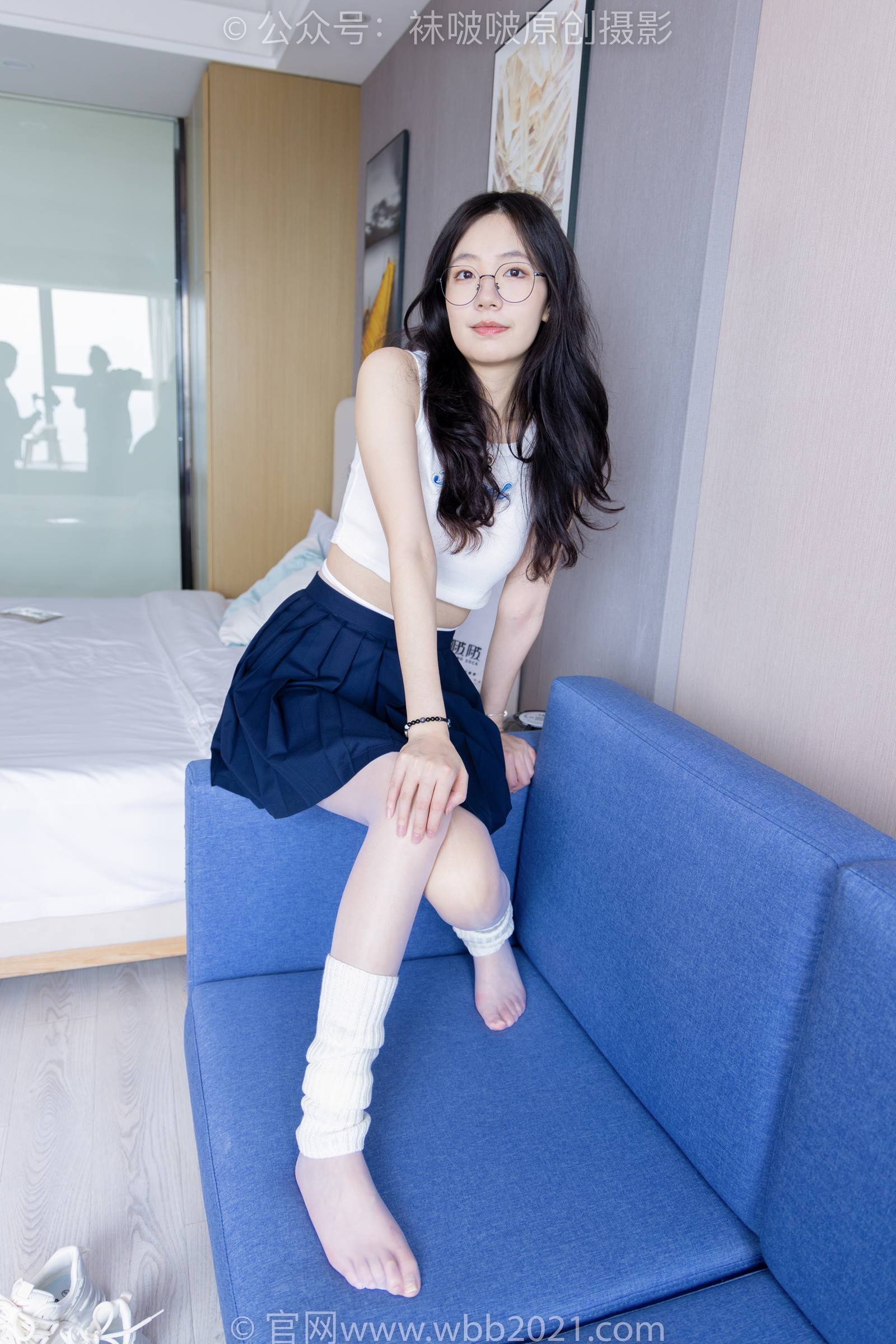 图片[24]-[BoBoSocks袜啵啵]NO.305 小甜豆-运动鞋、人字拖、袜套、油亮白丝[140P] – 速更版-美库