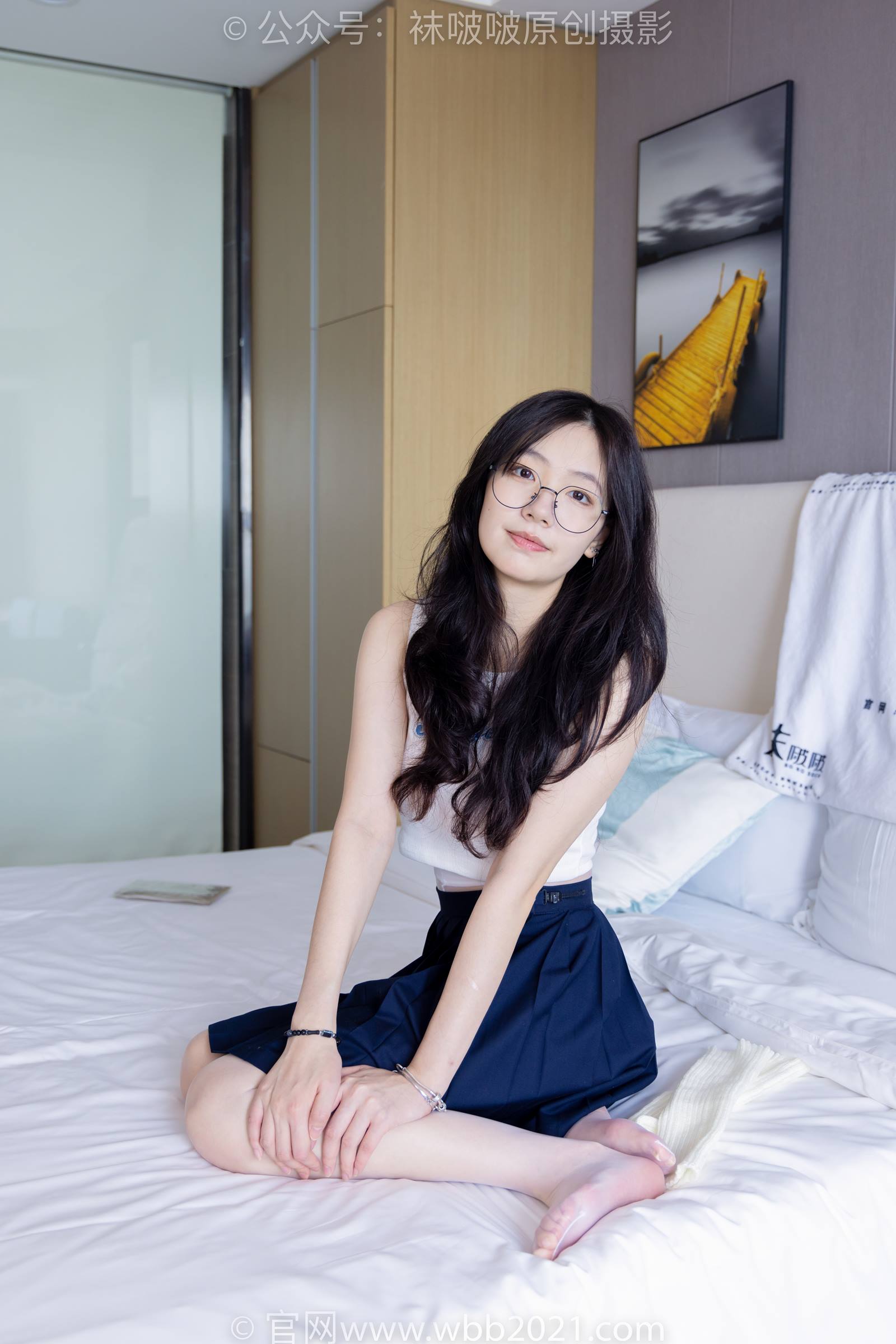 图片[53]-[BoBoSocks袜啵啵]NO.305 小甜豆-运动鞋、人字拖、袜套、油亮白丝[140P] – 速更版-美库