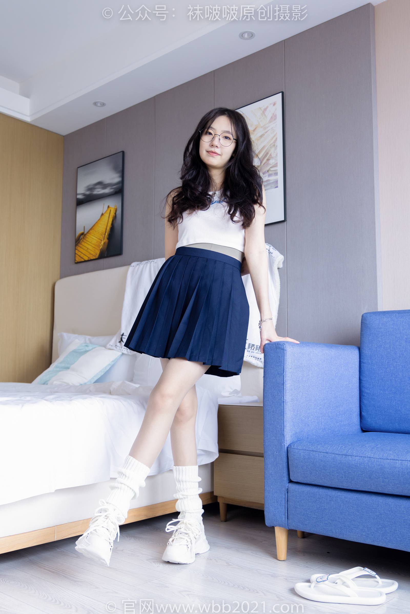 图片[69]-[BoBoSocks袜啵啵]NO.305 小甜豆-运动鞋、人字拖、袜套、油亮白丝[140P] – 速更版-美库