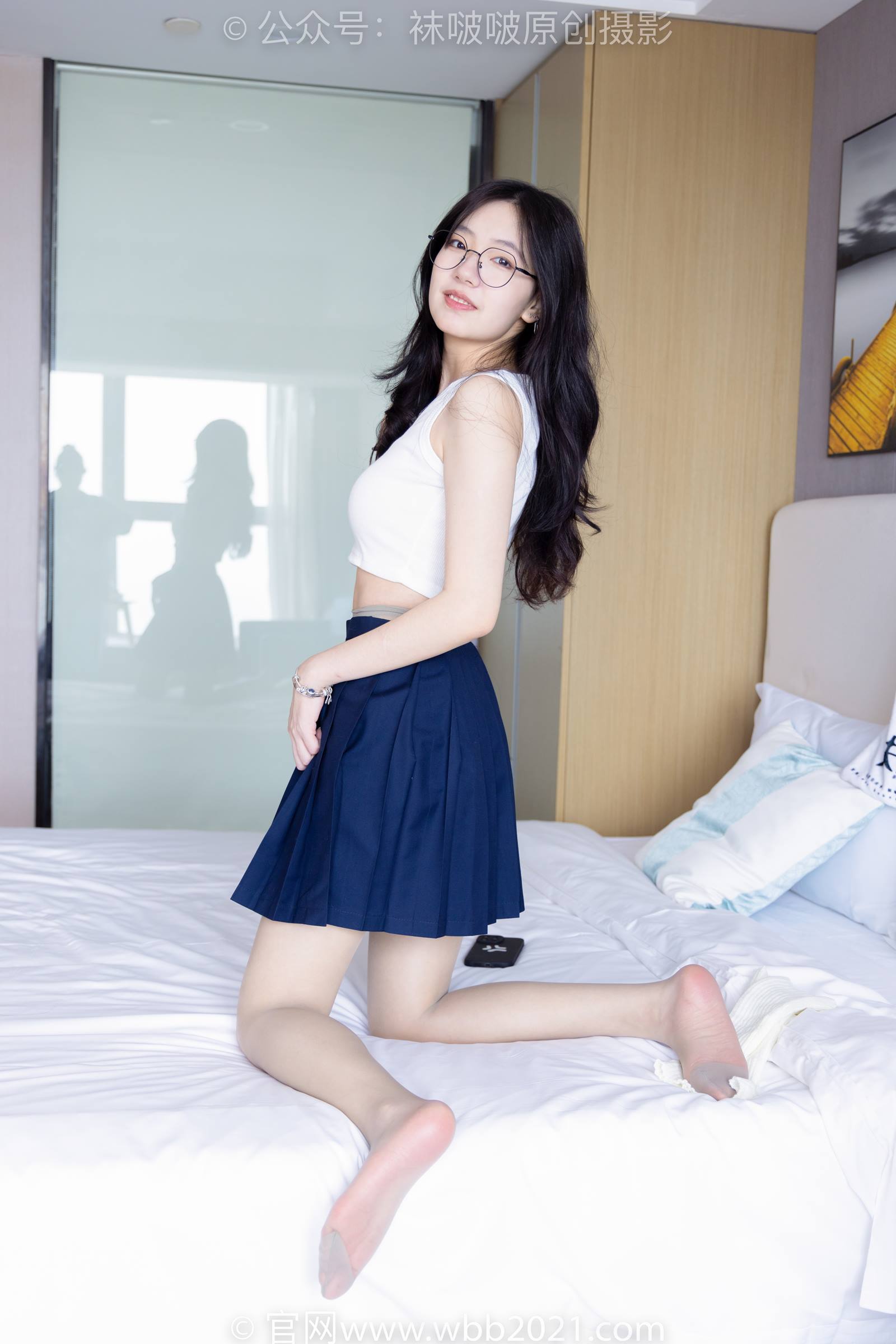 图片[106]-[BoBoSocks袜啵啵]NO.305 小甜豆-运动鞋、人字拖、袜套、油亮白丝[140P] – 速更版-美库