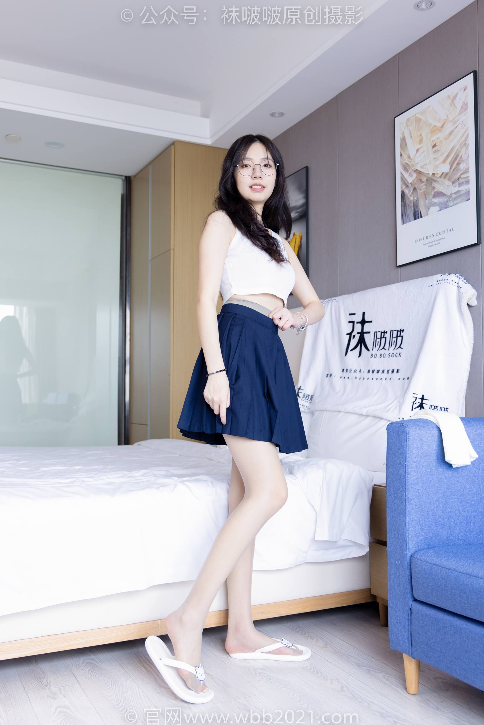 图片[125]-[BoBoSocks袜啵啵]NO.305 小甜豆-运动鞋、人字拖、袜套、油亮白丝[140P] – 速更版-美库