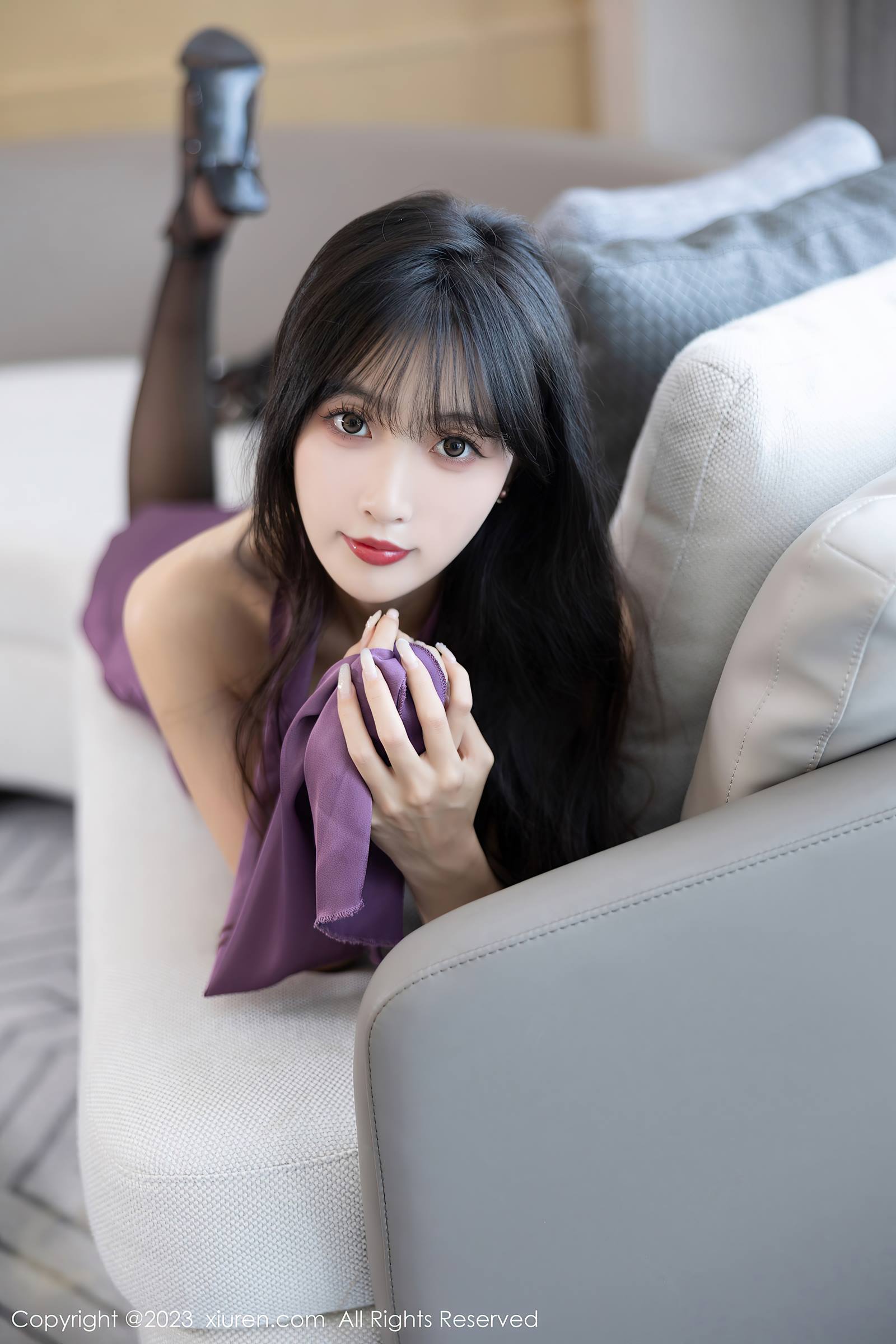 图片[19]-[Xiuren秀人网]2023.12.22 NO.7852 林星阑 紫裙黑丝 [32+1P] – 速更版-美库