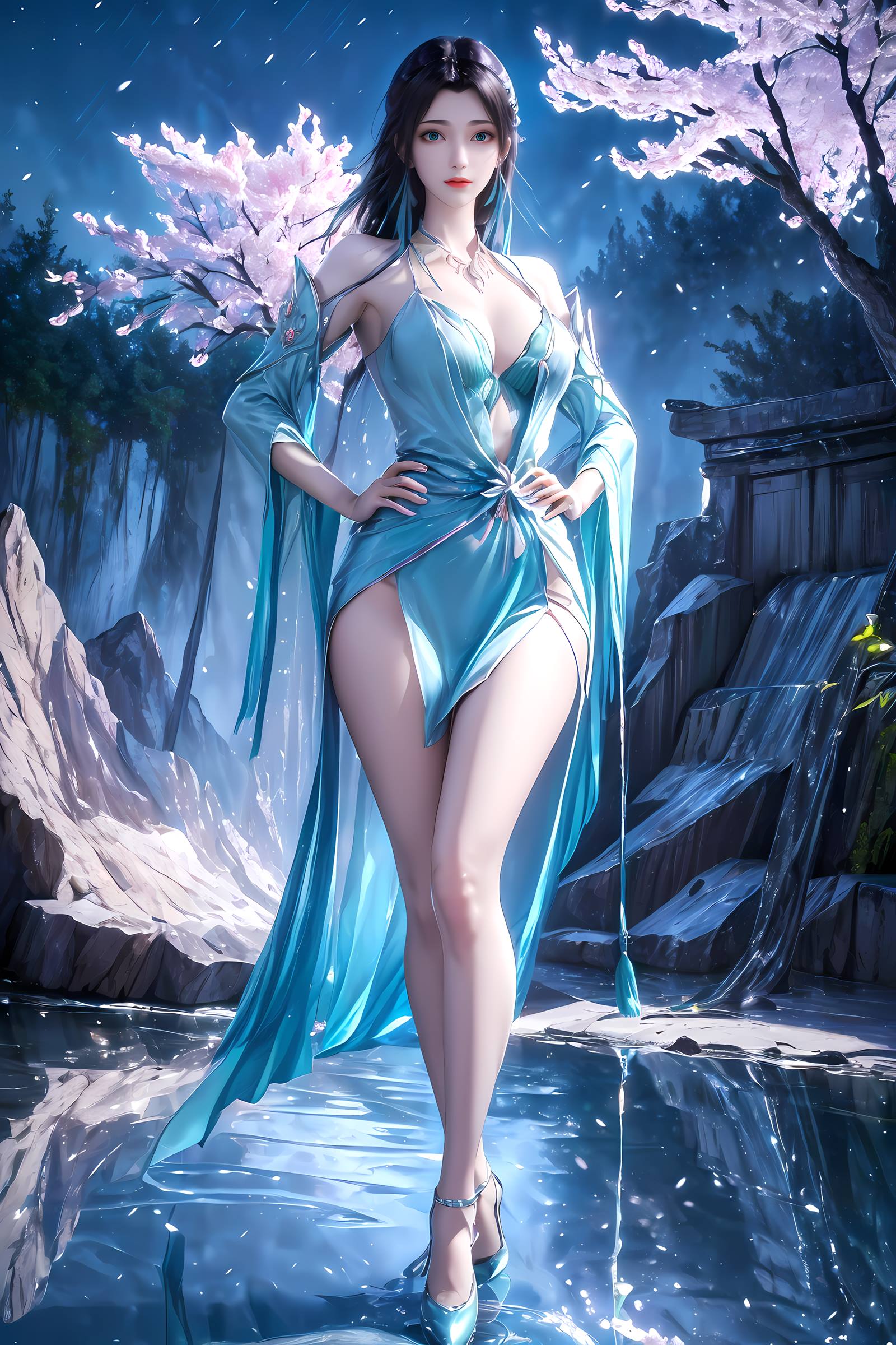 图片[13]-AI绘画 081 斗破苍穹-云韵 [19P] – 速更版-美库