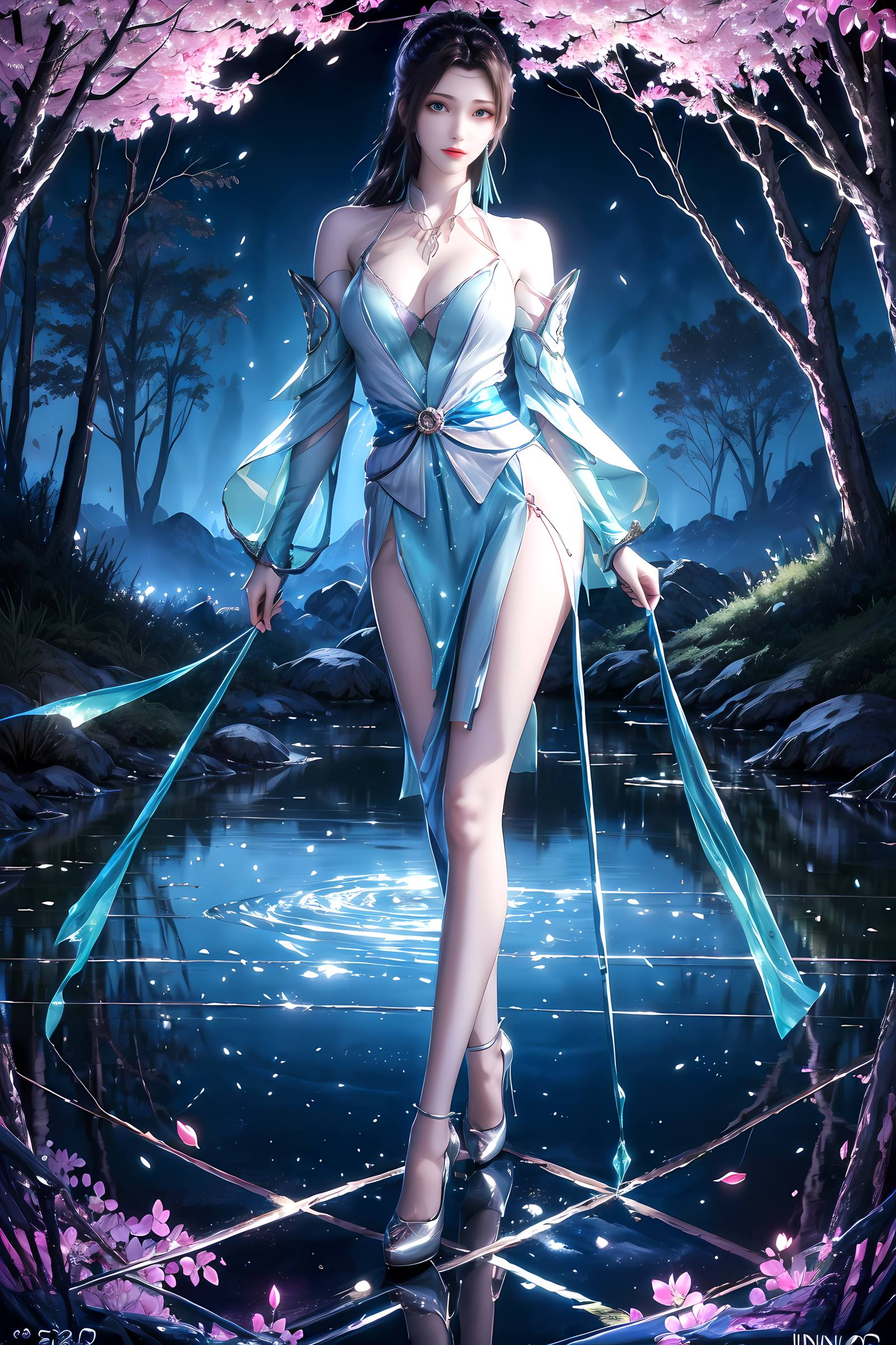 图片[18]-AI绘画 081 斗破苍穹-云韵 [19P] – 速更版-美库