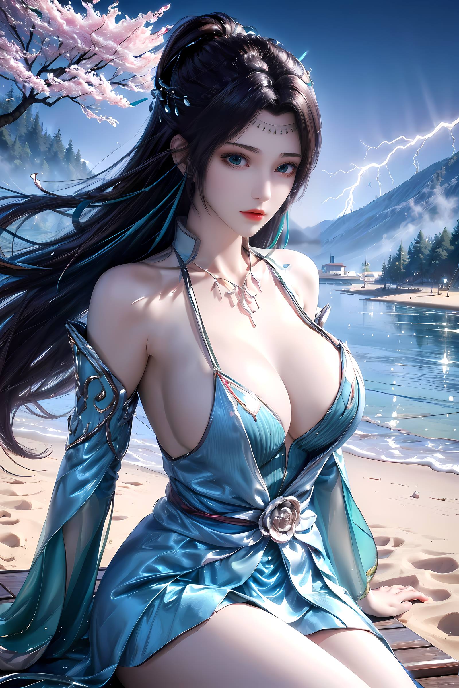 图片[20]-AI绘画 081 斗破苍穹-云韵 [19P] – 速更版-美库