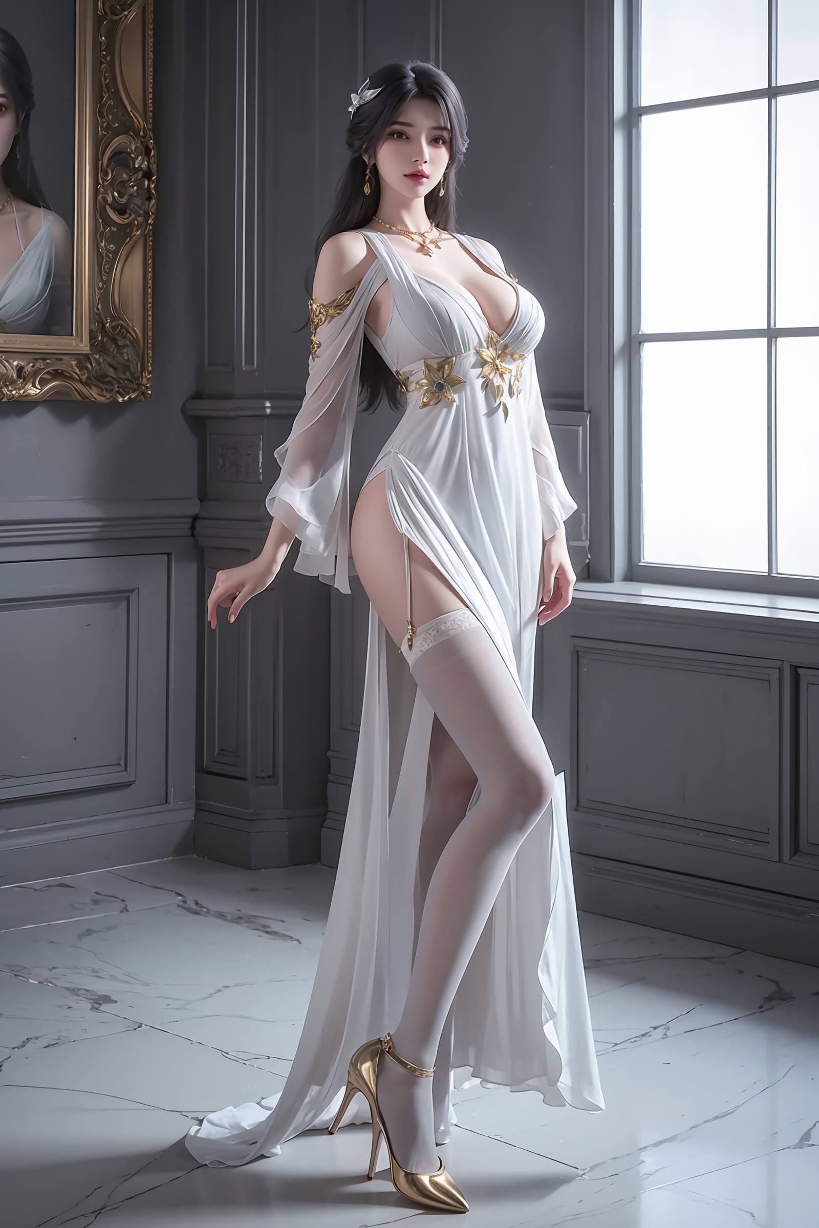 图片[36]-AI绘画 083 完美世界-云曦黑丝 [117P] – 速更版-美库