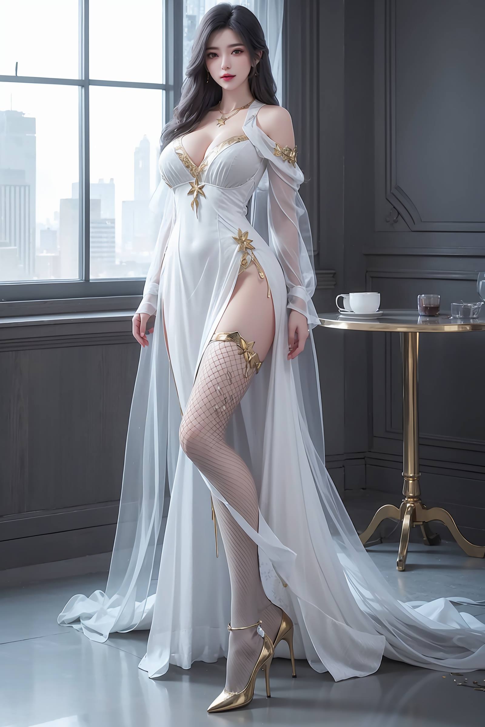 图片[40]-AI绘画 083 完美世界-云曦黑丝 [117P] – 速更版-美库