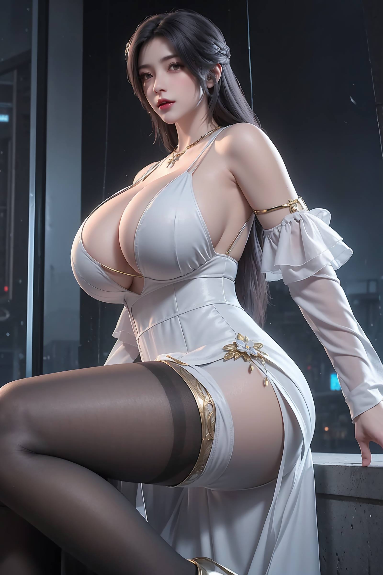 图片[43]-AI绘画 083 完美世界-云曦黑丝 [117P] – 速更版-美库