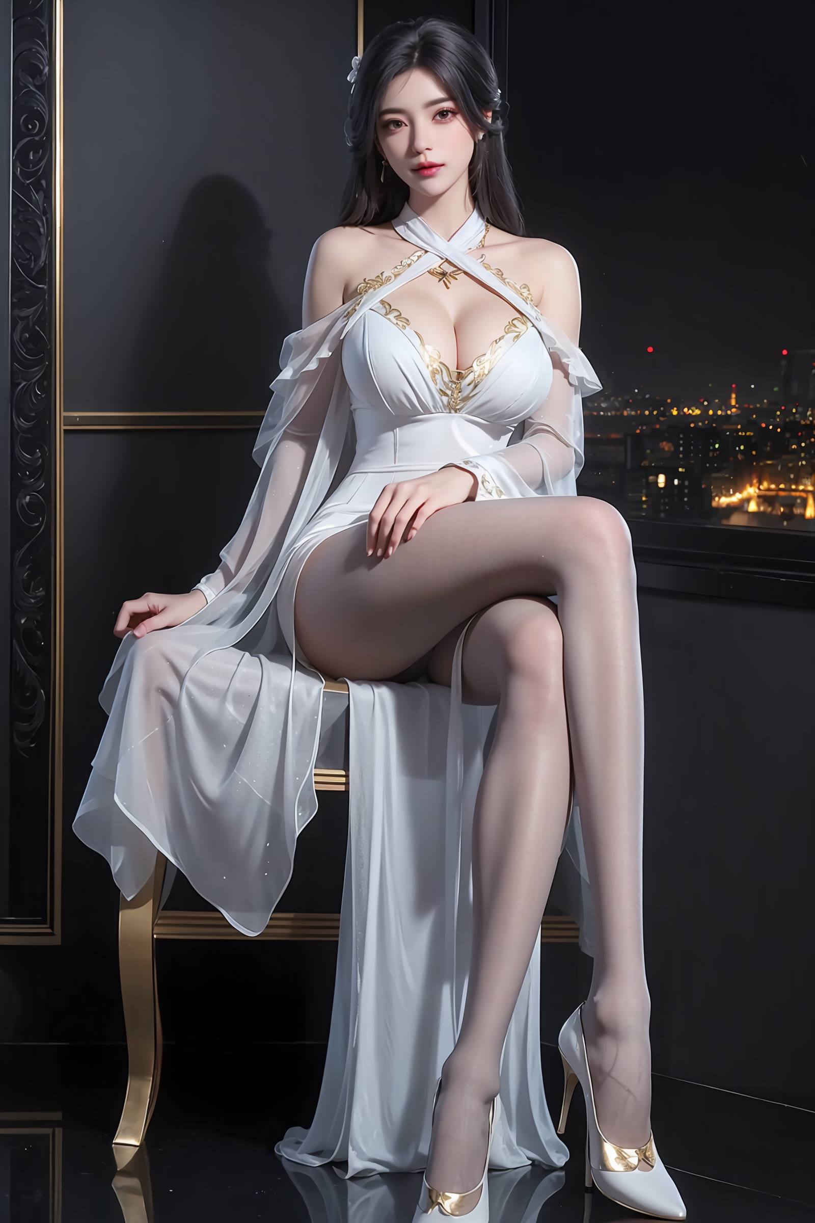 图片[48]-AI绘画 083 完美世界-云曦黑丝 [117P] – 速更版-美库