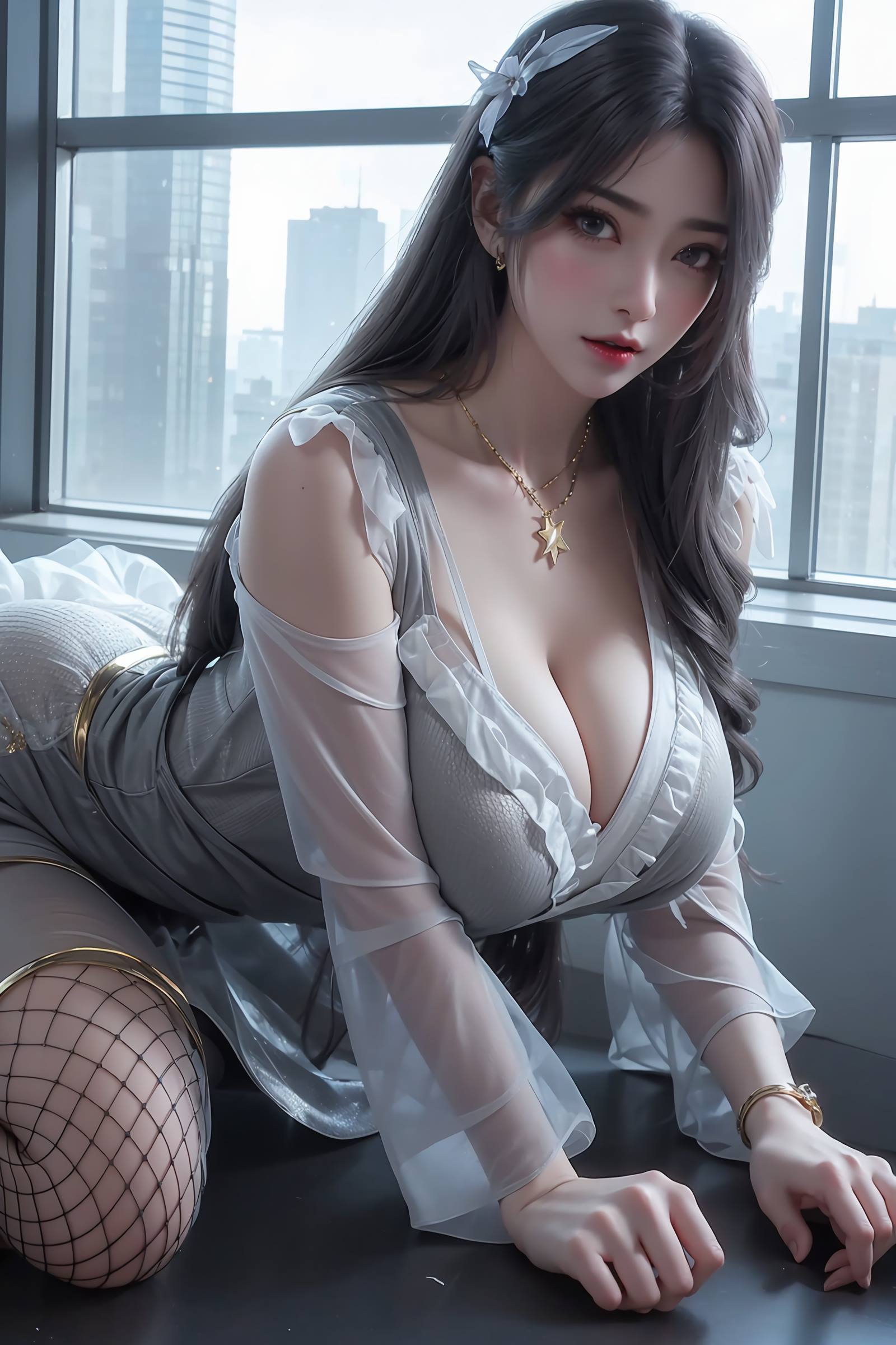 图片[77]-AI绘画 083 完美世界-云曦黑丝 [117P] – 速更版-美库