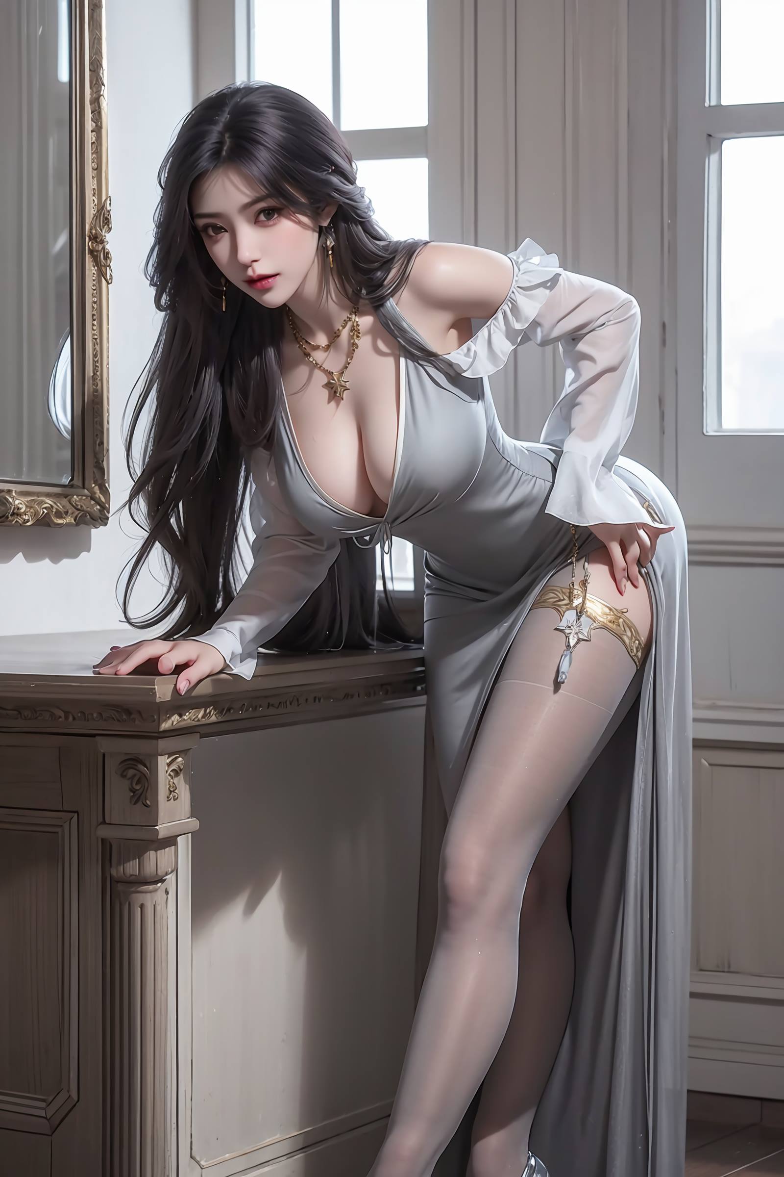 图片[90]-AI绘画 083 完美世界-云曦黑丝 [117P] – 速更版-美库