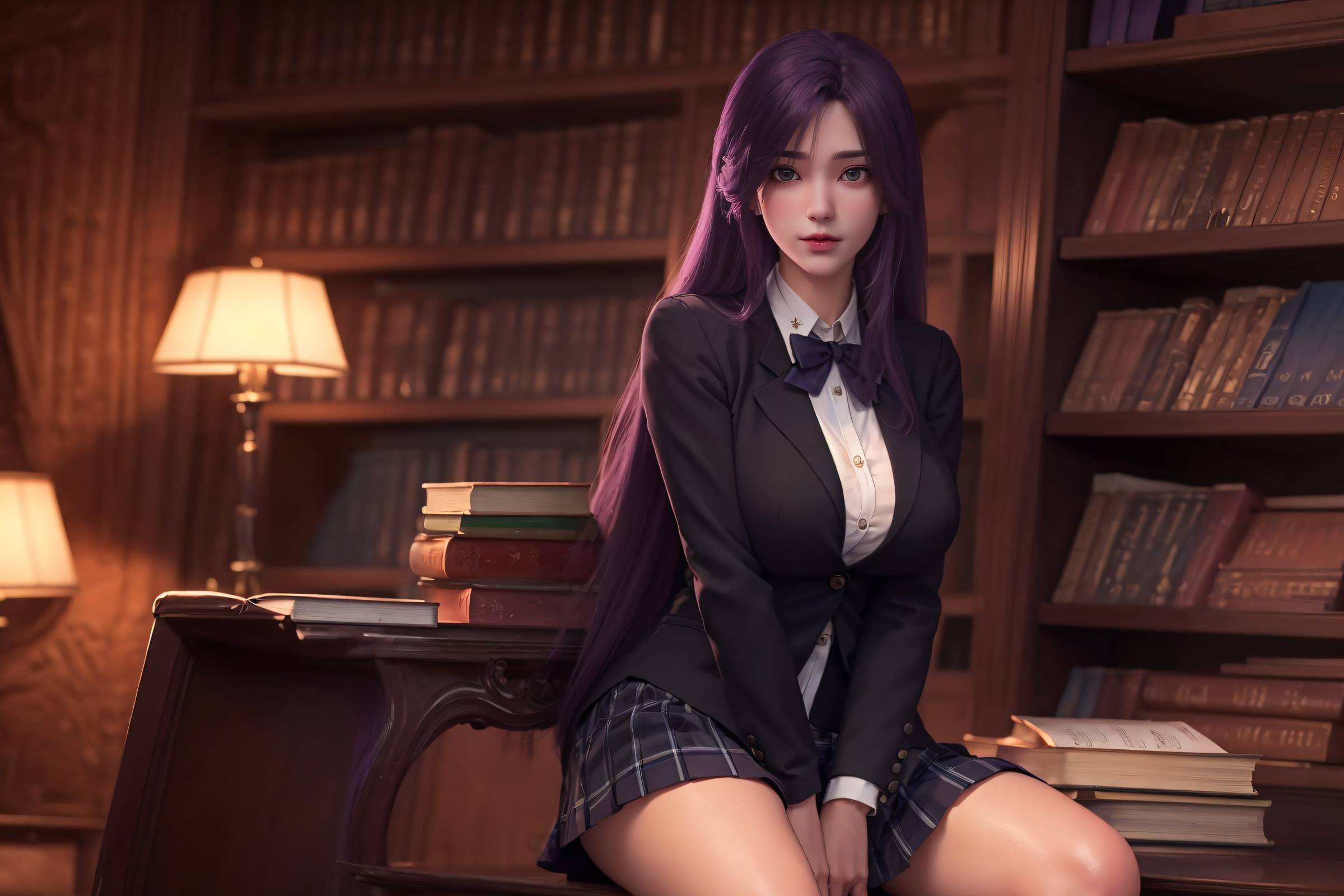 图片[111]-AI绘画 083 完美世界-云曦黑丝 [117P] – 速更版-美库