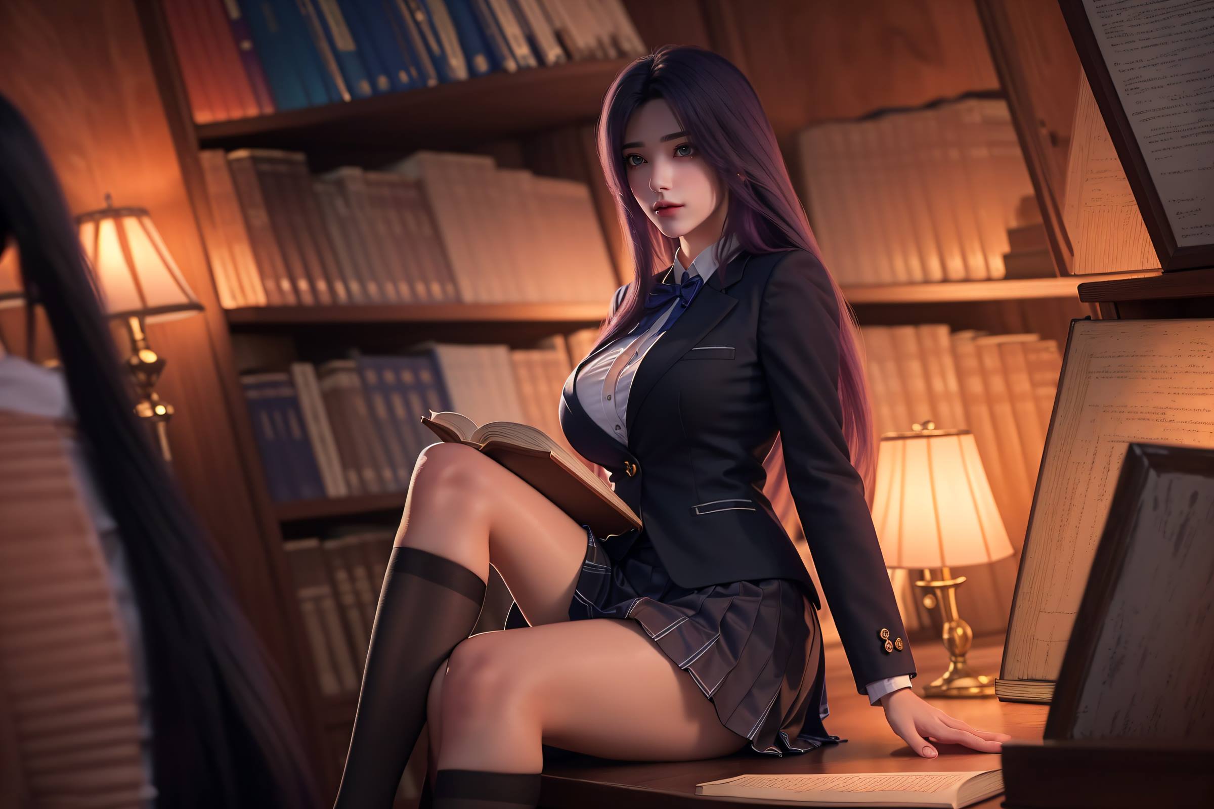 图片[116]-AI绘画 083 完美世界-云曦黑丝 [117P] – 速更版-美库