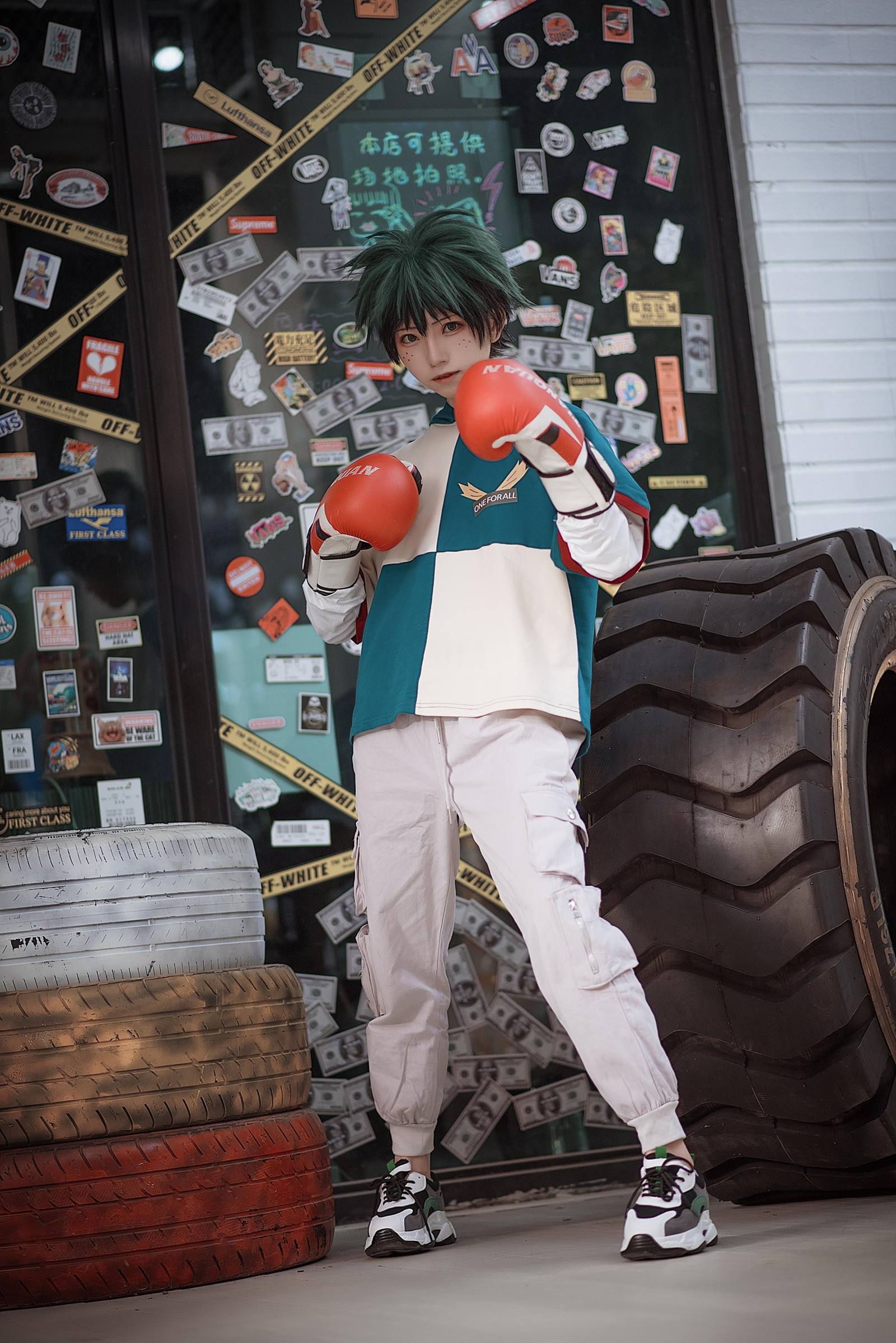 图片[17]-人气Coser@Kitaro_绮太郎 Kitaro_绮太郎 绿谷出久[24P] – 速更版-美库