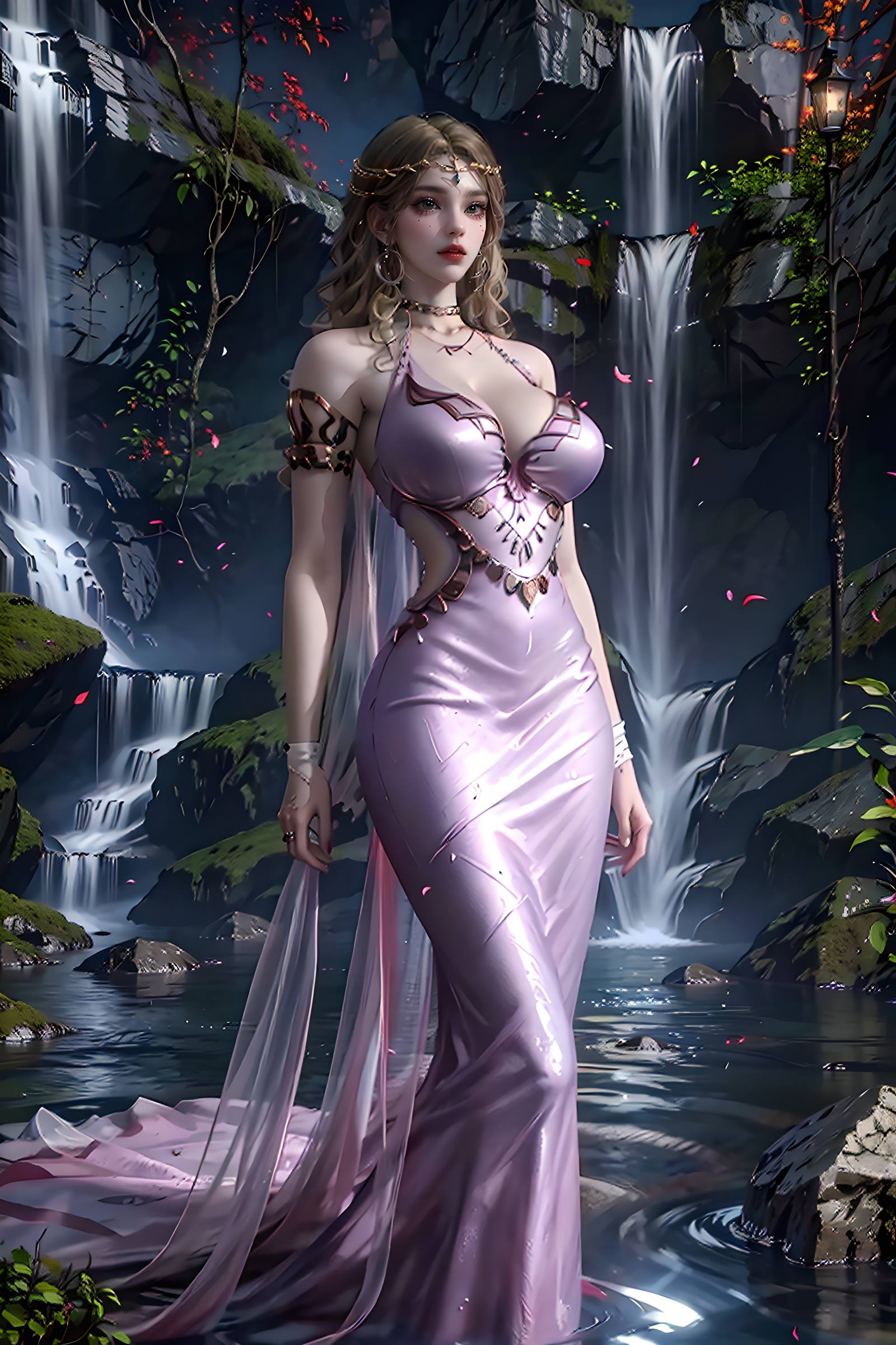 图片[10]-AI绘画 087 紫川-卡丹公主户外写真[22P] – 速更版-美库