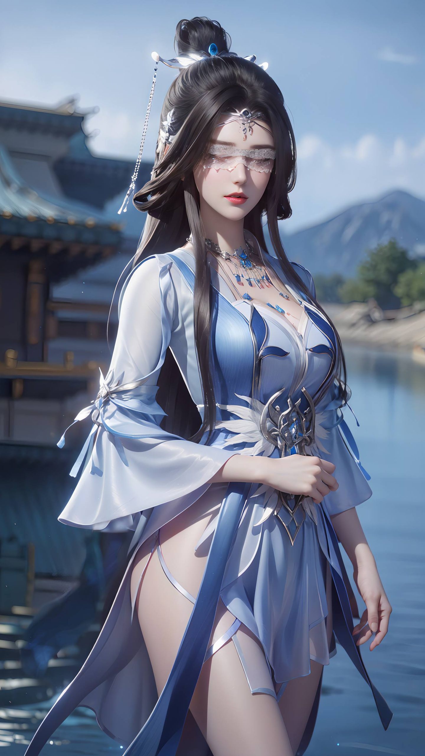 图片[14]-AI绘画 086 仙逆-兰若现代牛仔裤[95P] – 速更版-美库