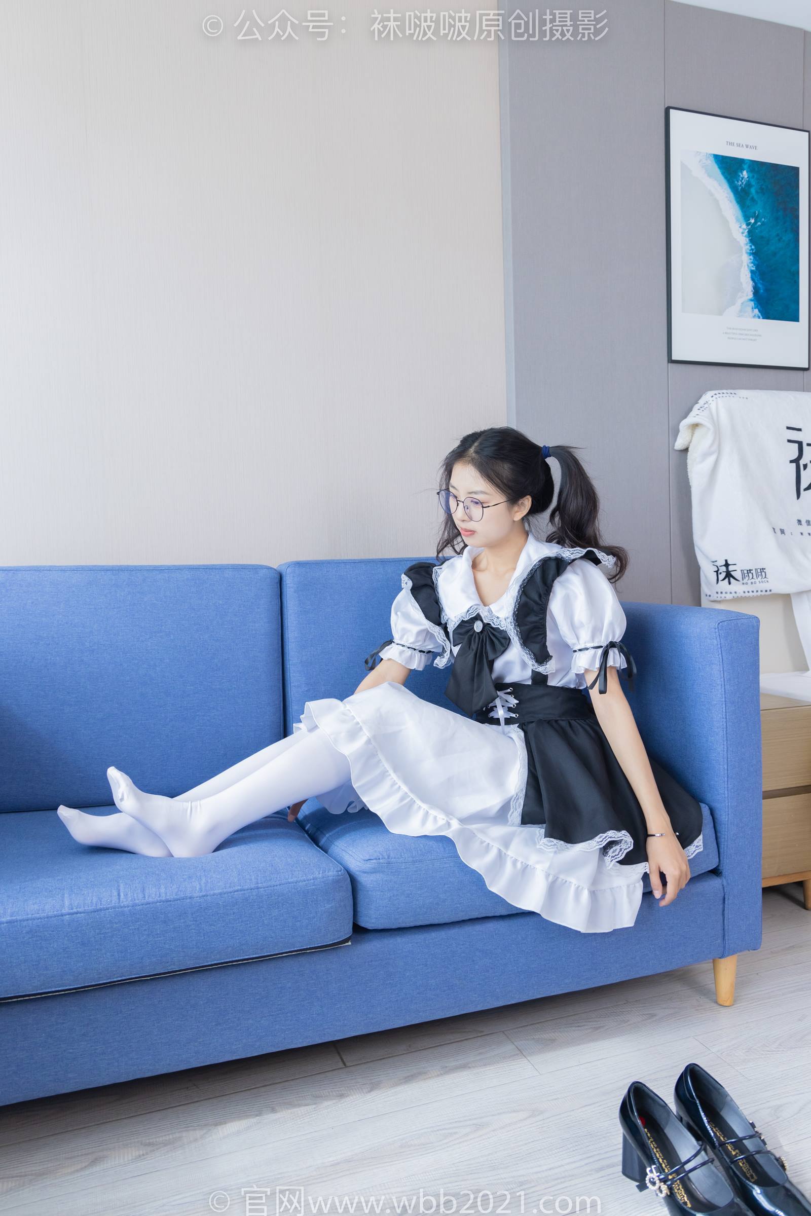 图片[23]-[BoBoSocks袜啵啵]NO.306 奶油-高跟鞋、皮鞋、厚白丝大腿袜、厚肉丝、白棉袜[140P] – 速更版-美库