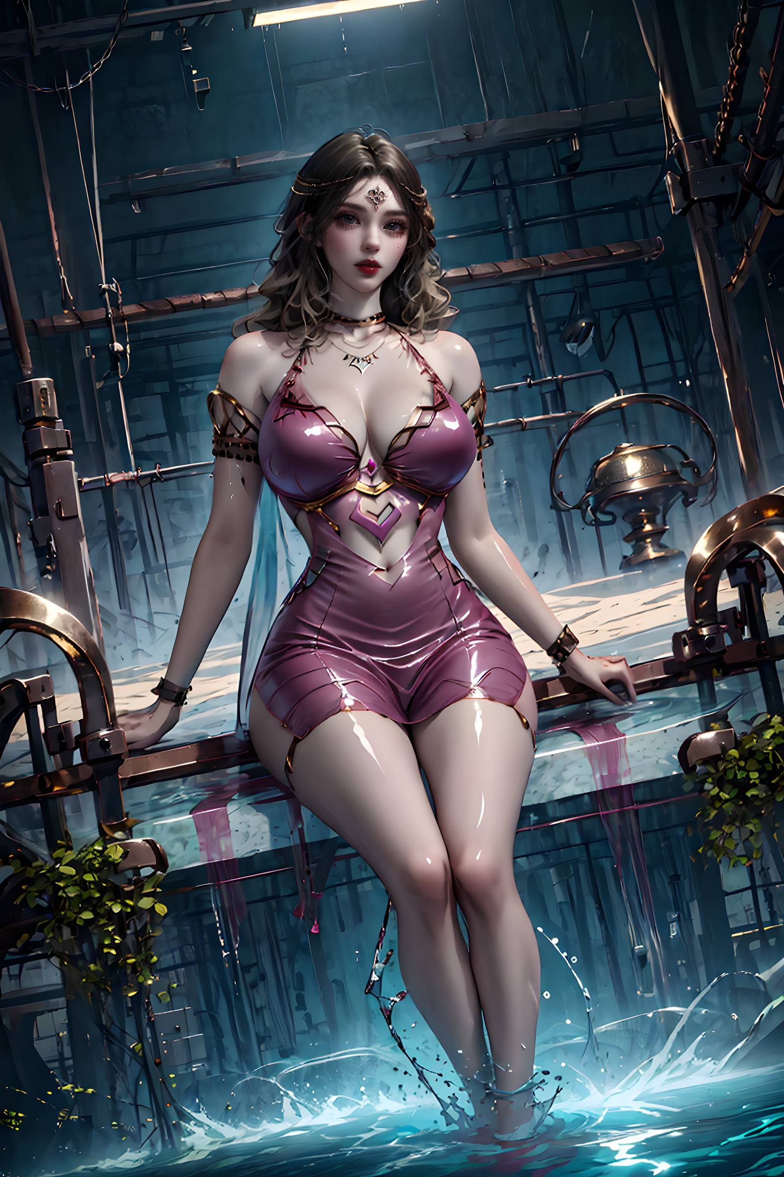 图片[23]-AI绘画 087 紫川-卡丹公主户外写真[22P] – 速更版-美库