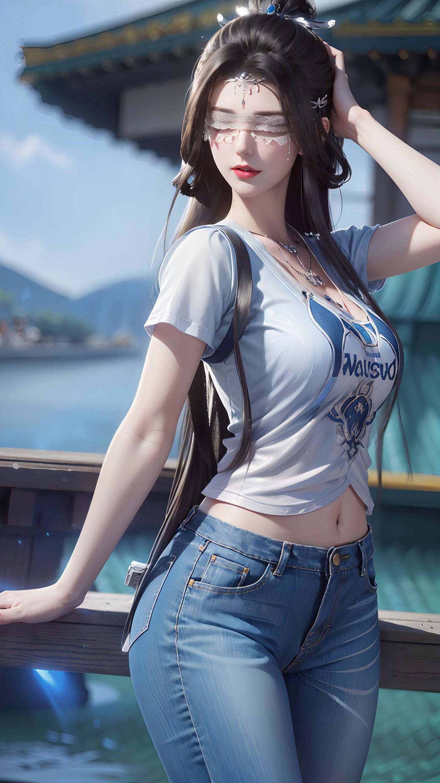 图片[29]-AI绘画 086 仙逆-兰若现代牛仔裤[95P] – 速更版-美库