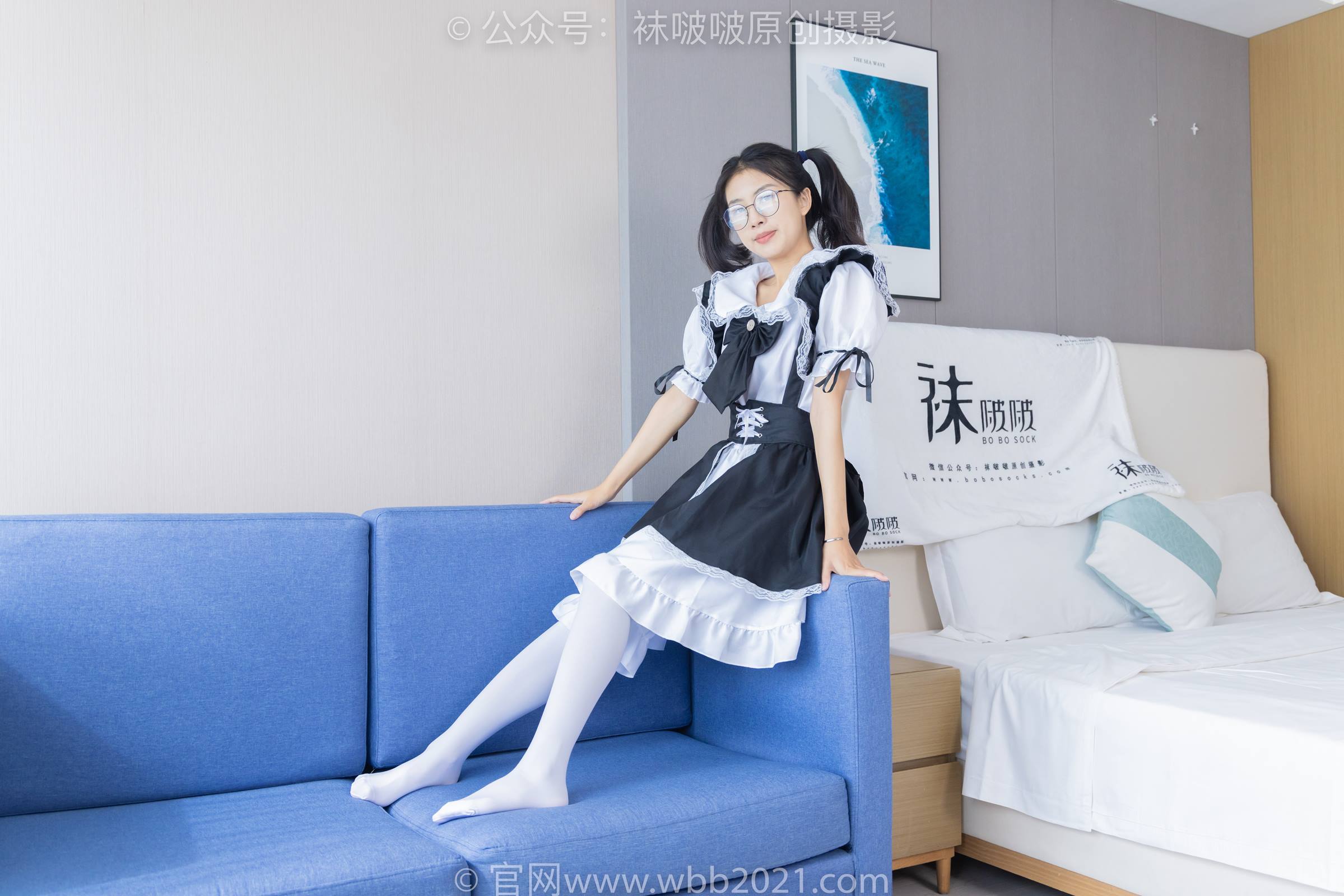 图片[35]-[BoBoSocks袜啵啵]NO.306 奶油-高跟鞋、皮鞋、厚白丝大腿袜、厚肉丝、白棉袜[140P] – 速更版-美库