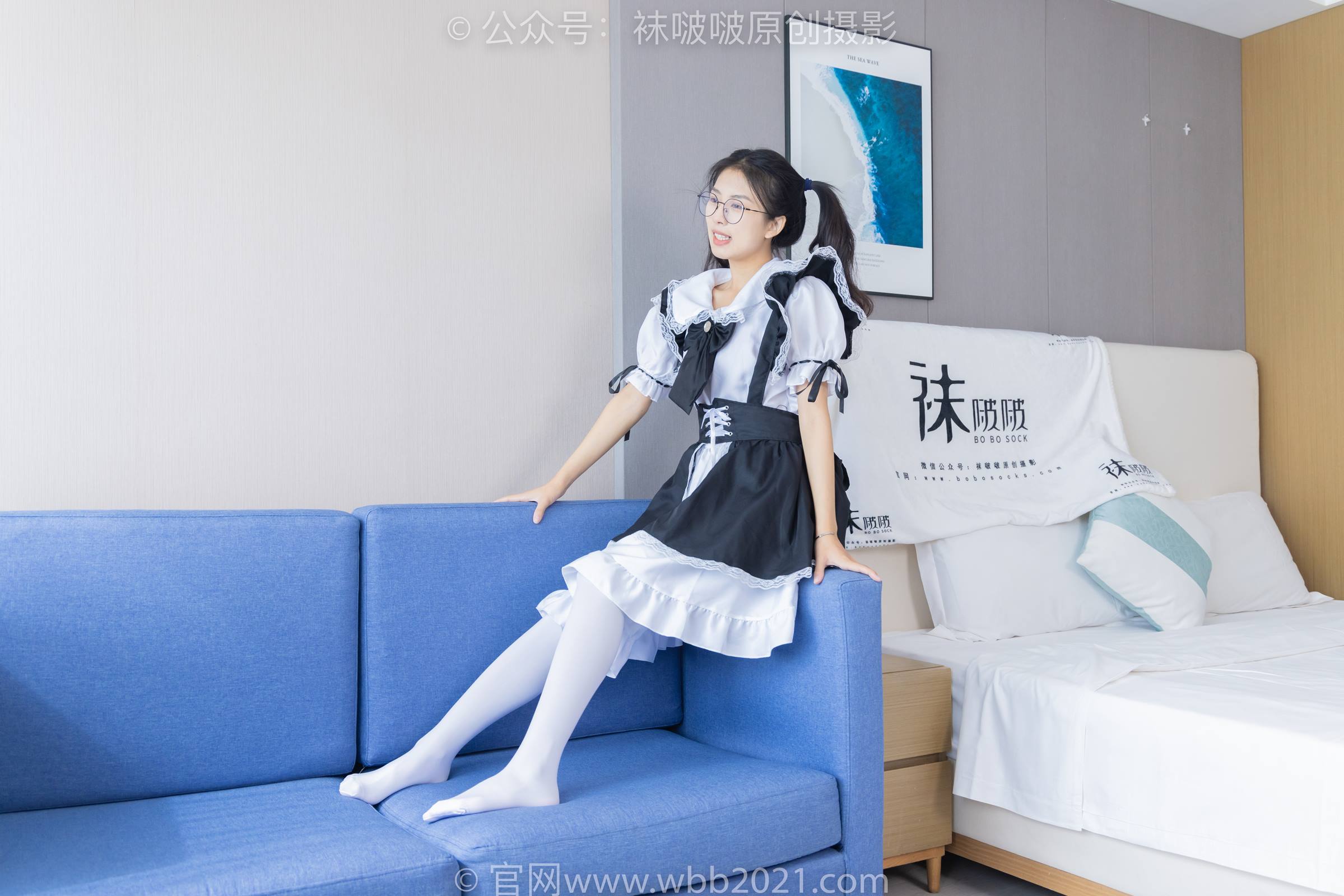 图片[36]-[BoBoSocks袜啵啵]NO.306 奶油-高跟鞋、皮鞋、厚白丝大腿袜、厚肉丝、白棉袜[140P] – 速更版-美库