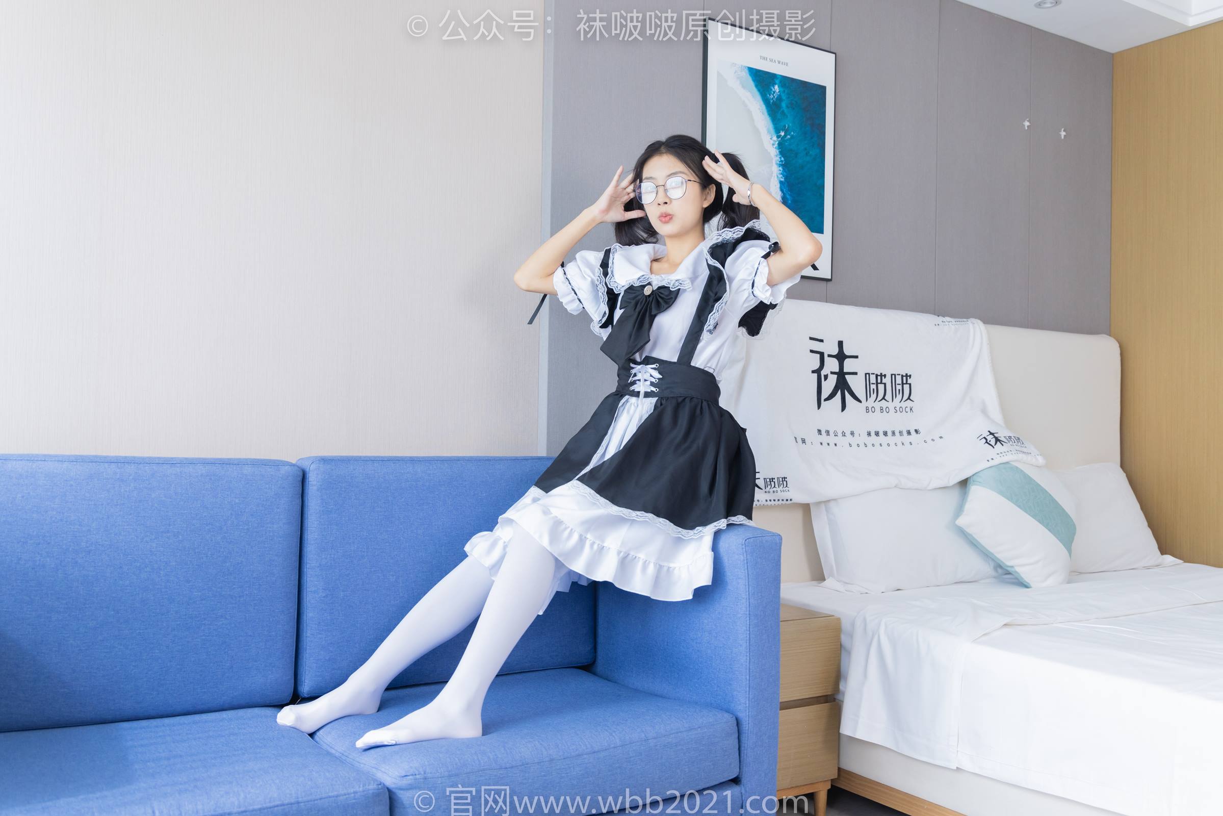 图片[37]-[BoBoSocks袜啵啵]NO.306 奶油-高跟鞋、皮鞋、厚白丝大腿袜、厚肉丝、白棉袜[140P] – 速更版-美库