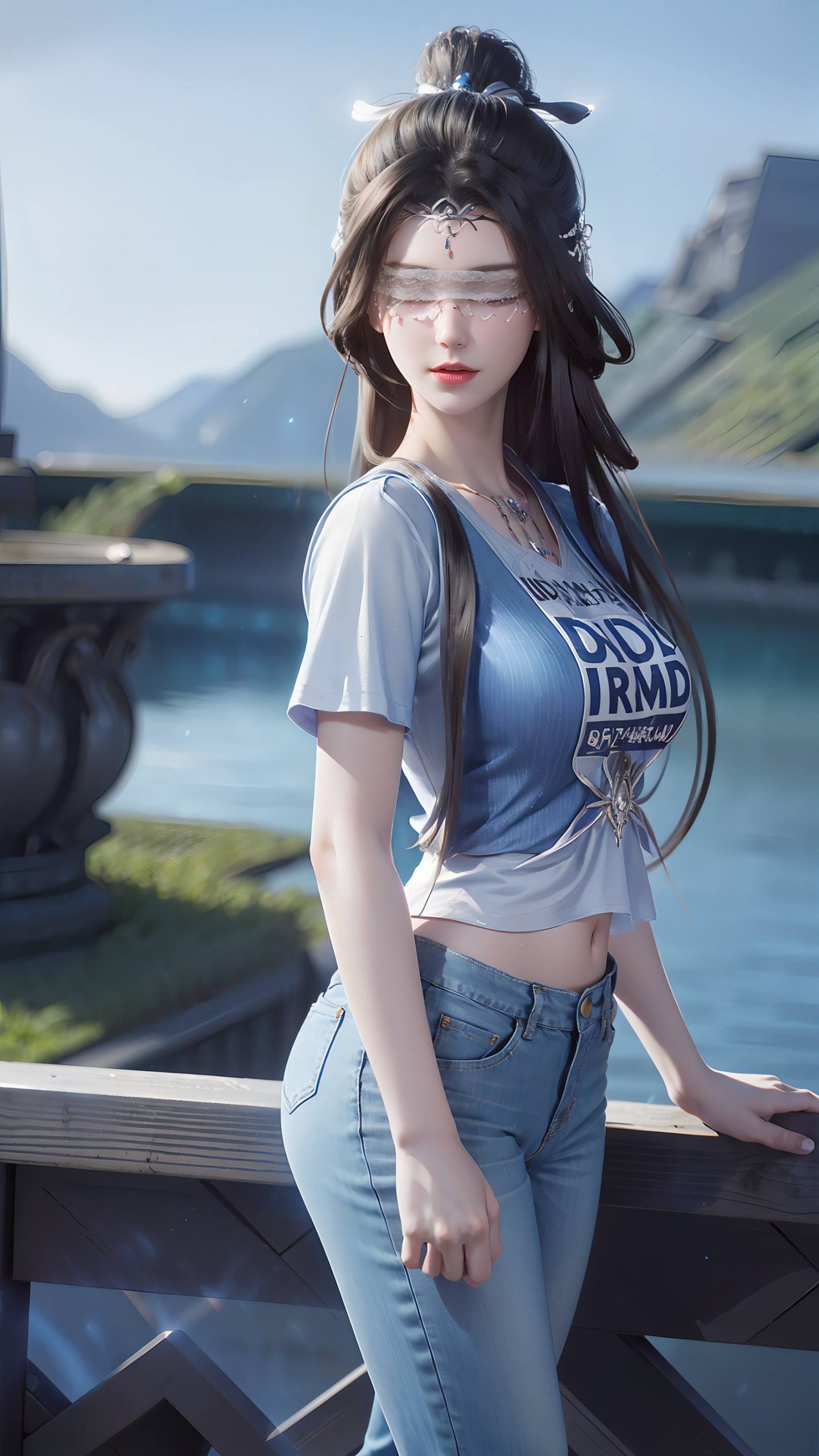 图片[48]-AI绘画 086 仙逆-兰若现代牛仔裤[95P] – 速更版-美库